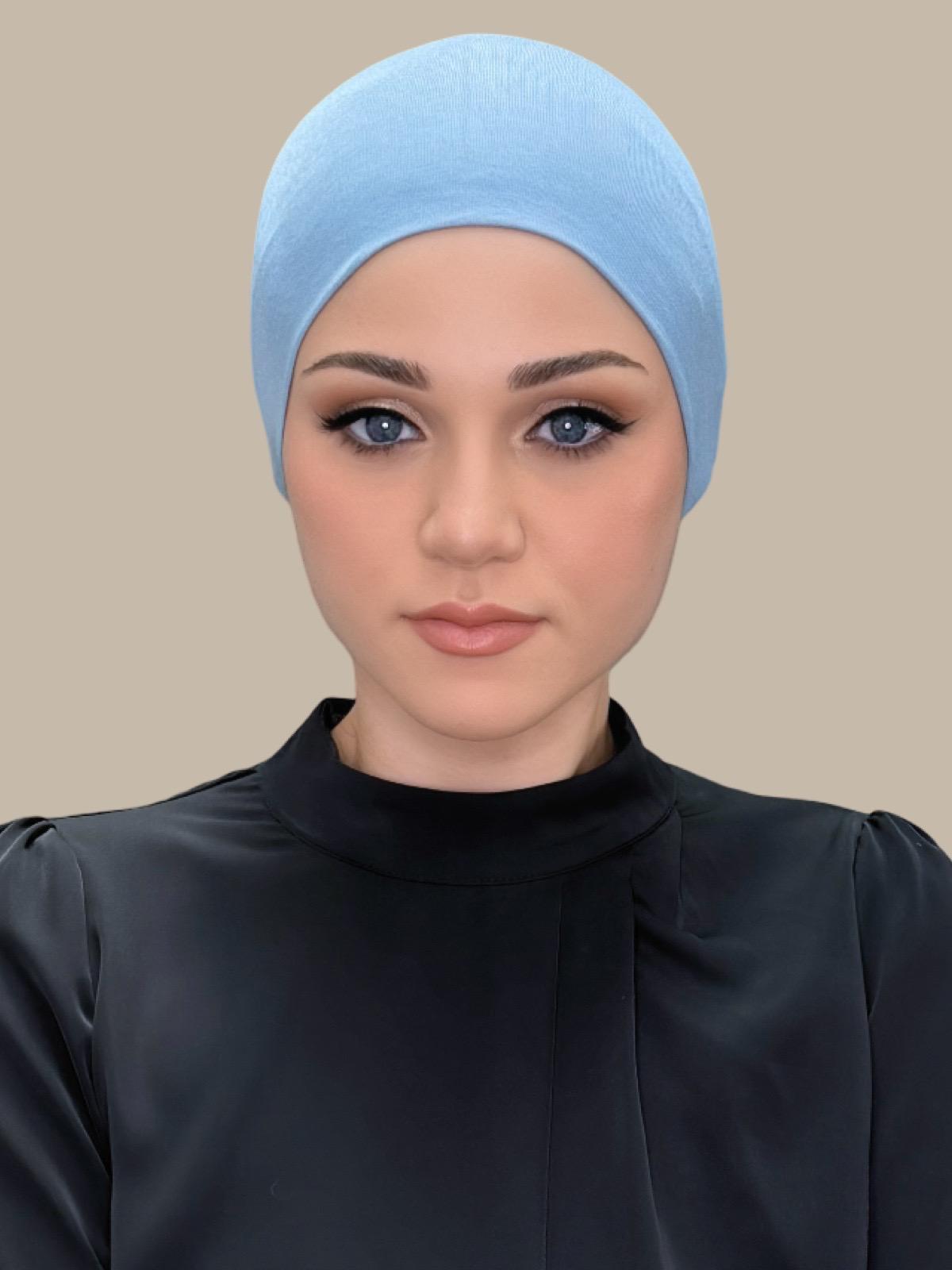 Premium Jersey Underscarf-Dusty Blue