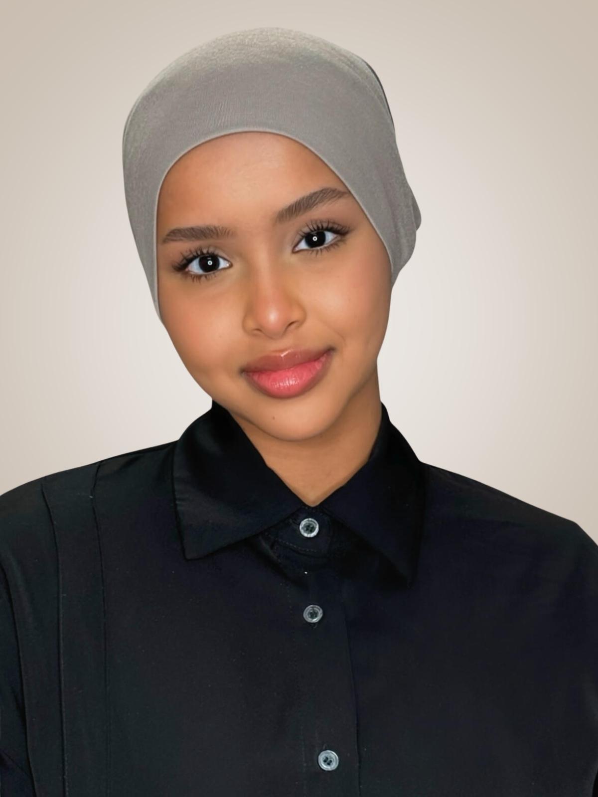 Premium Cotton Underscarf-Truffle