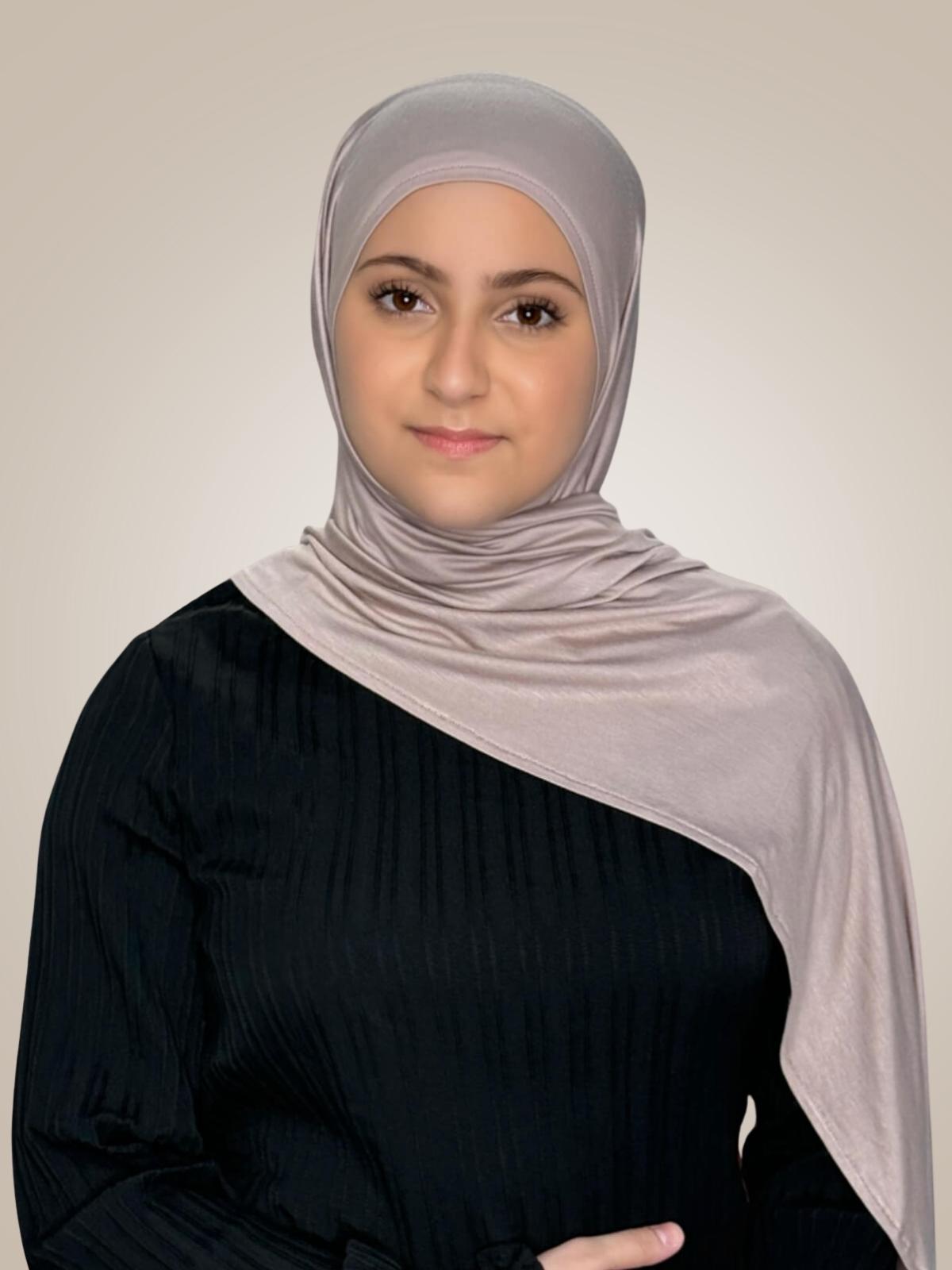 Modish Girl Pre-Sewn Jersey Hijab-Sphinx