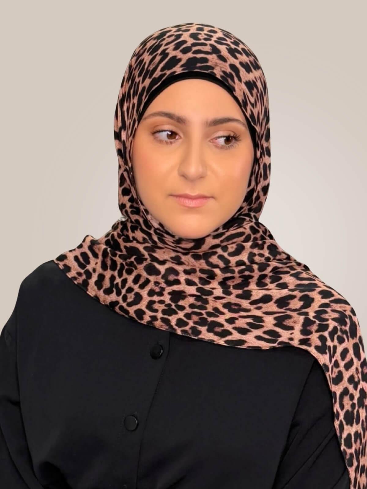Modish Girl Print Modal Hijab-Safari Nights