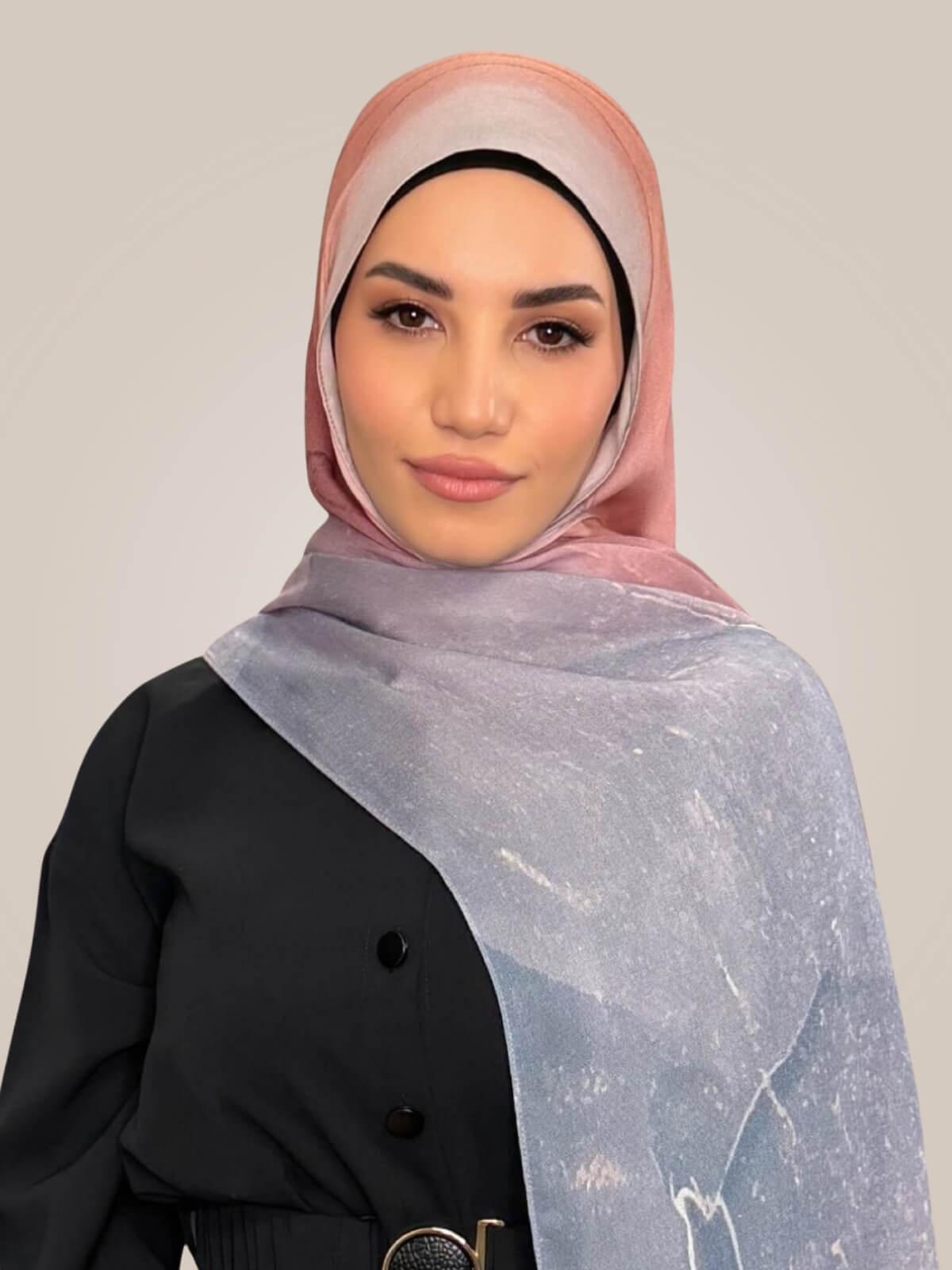 Print Modal Hijab-Petra Rose