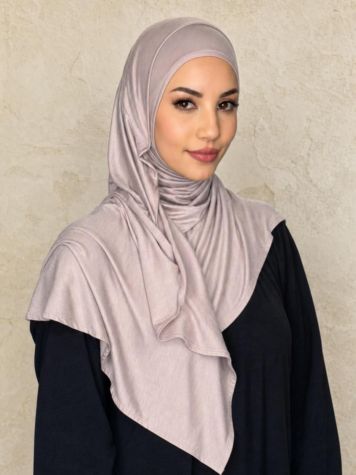 Pre-Sewn Jersey Hijab-Sphinx