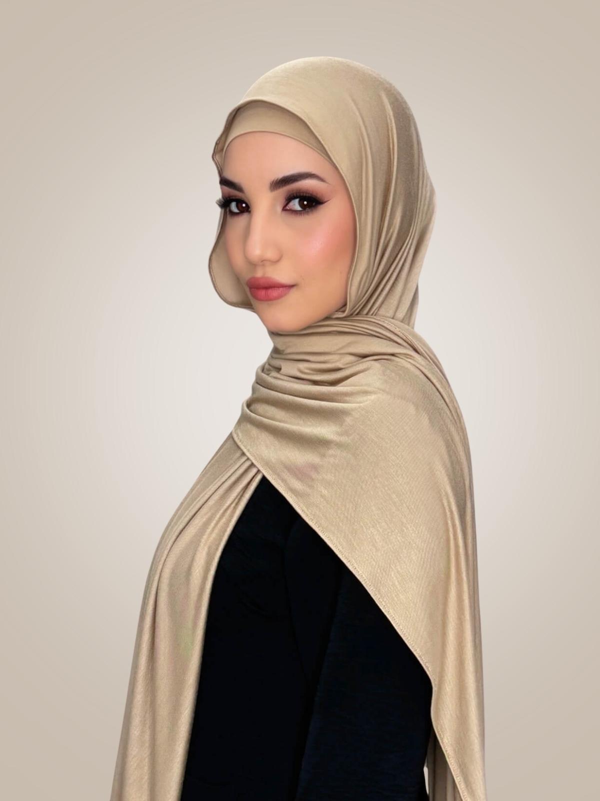 Premium Jersey Hijab-Oak