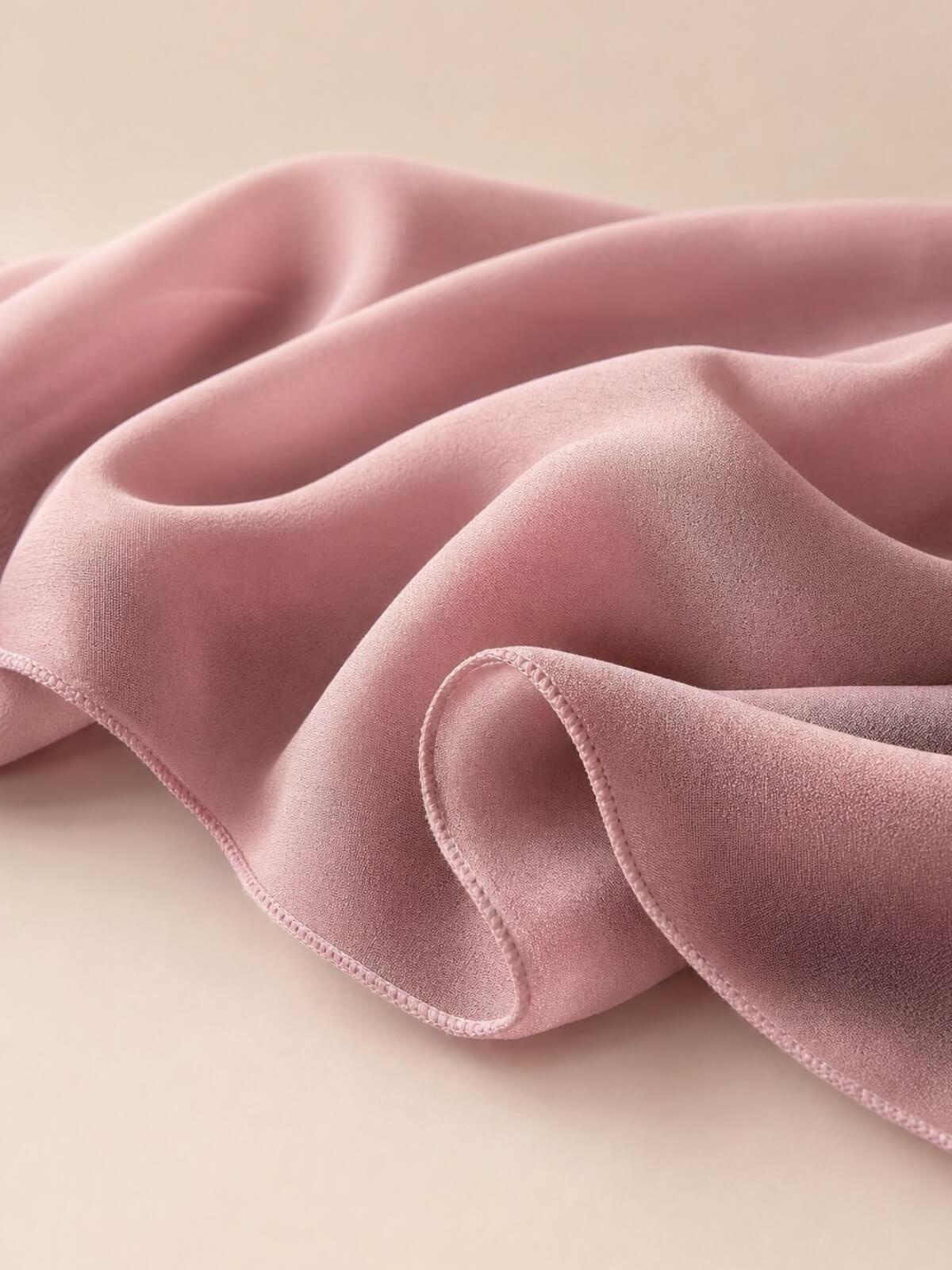 Luxury Chiffon Hijab-Dusty Rose