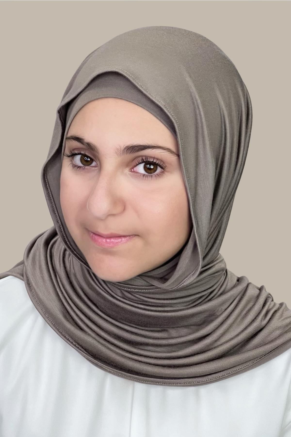 sand premium jersey hijab – Latifa Label