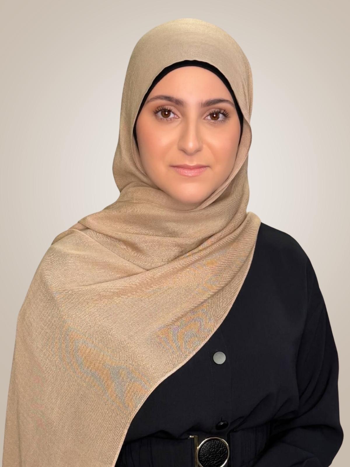 Modish Girl Cotton Modal Hijab-Tan
