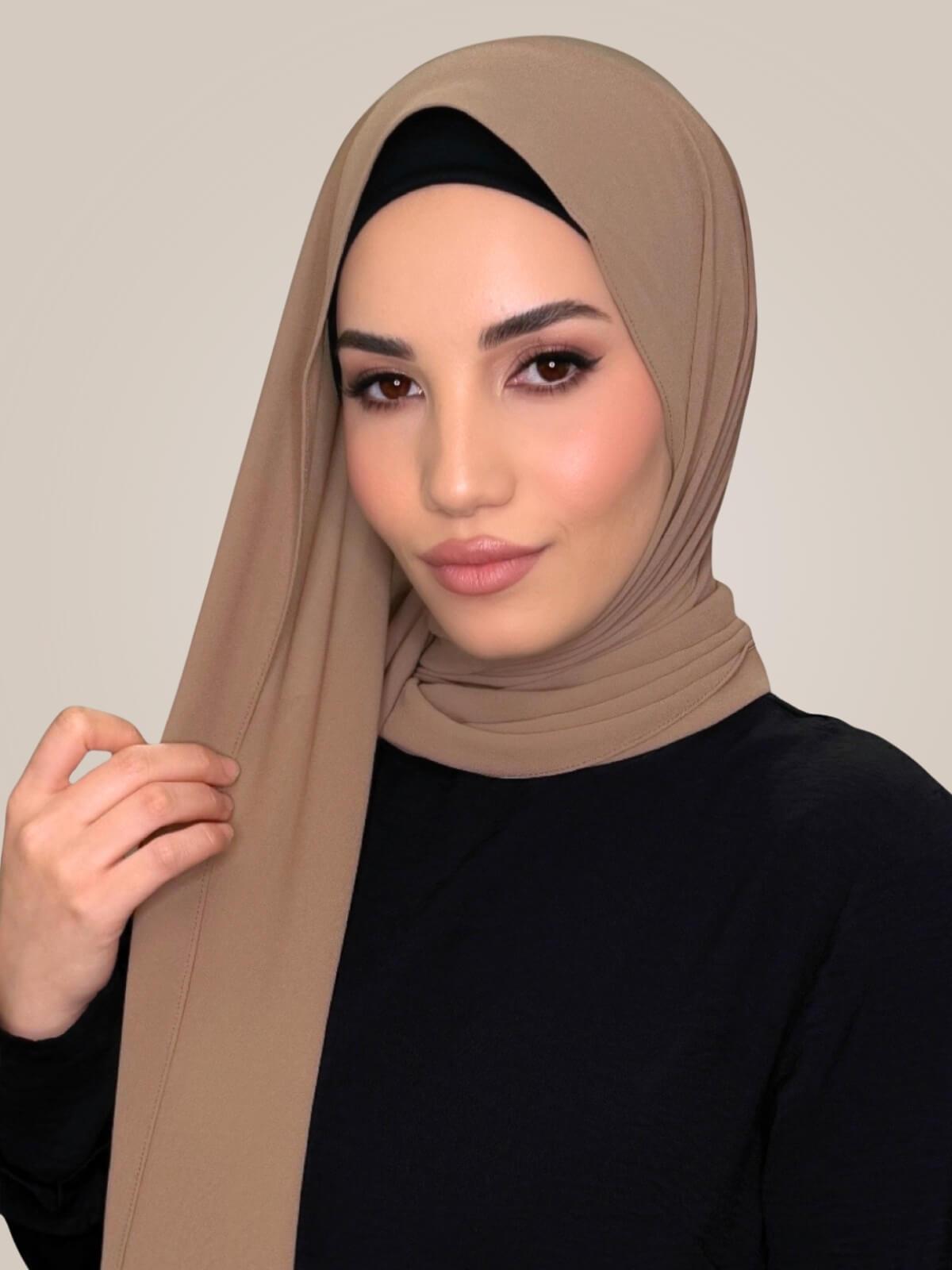 Classic Chiffon Hijab-Ashwood
