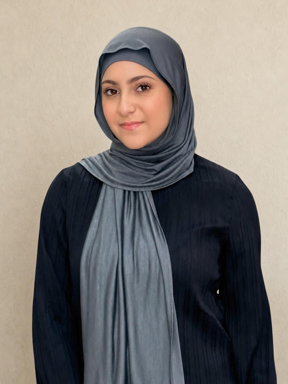 Modish Girl Premium Jersey hijab-Pebble Grey