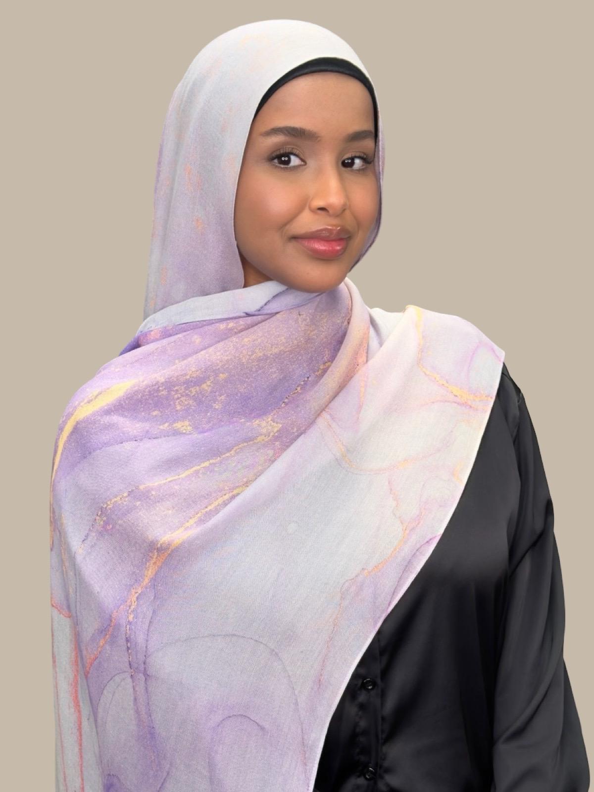 Print Modal Hijab-Lavanta Bay