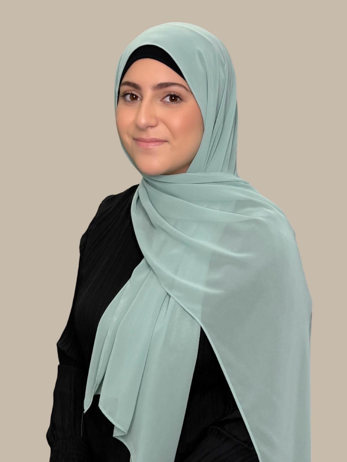 Modish Girl Luxury Chiffon Hijab-Meadow