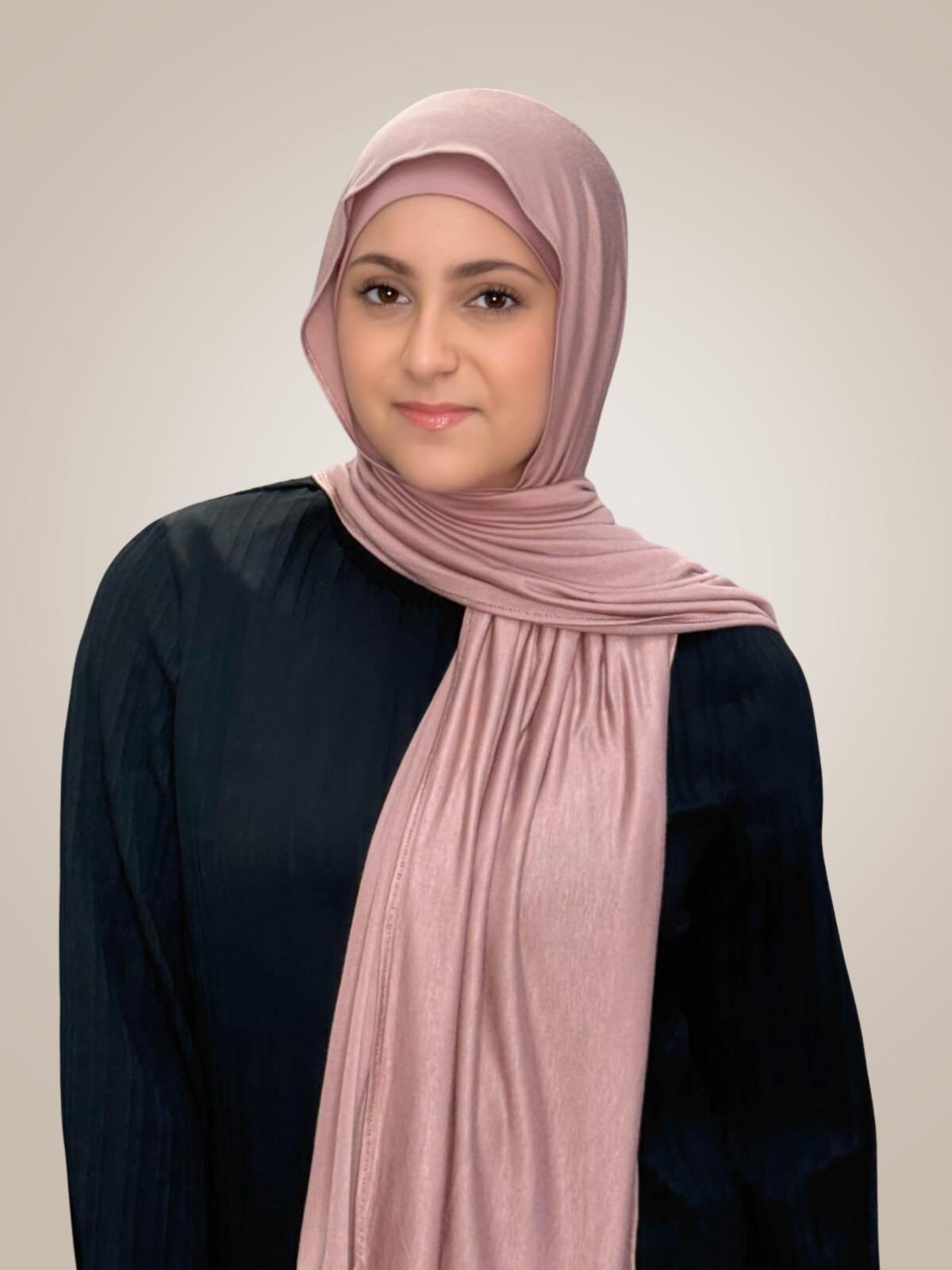 Modish Girl Premium Jersey Hijab-Dusty Rose