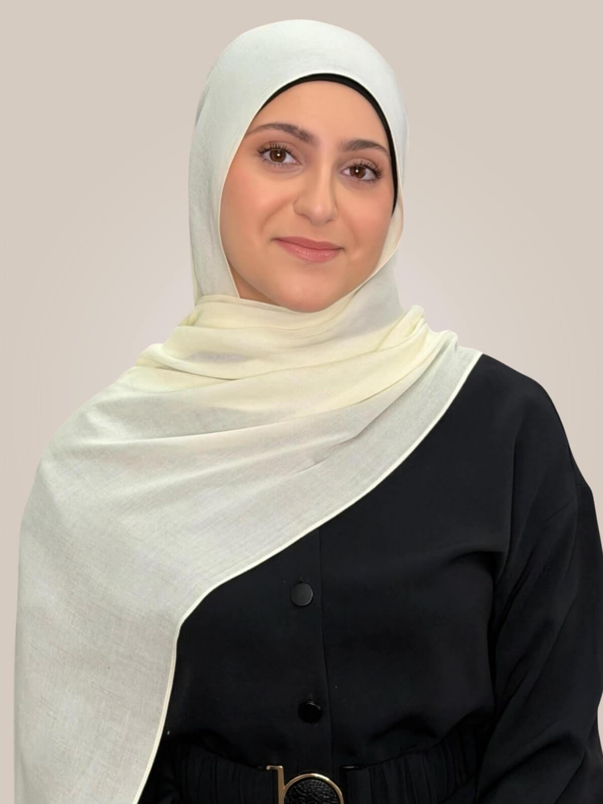 Modish Girl Cotton Modal Hijab-Lace