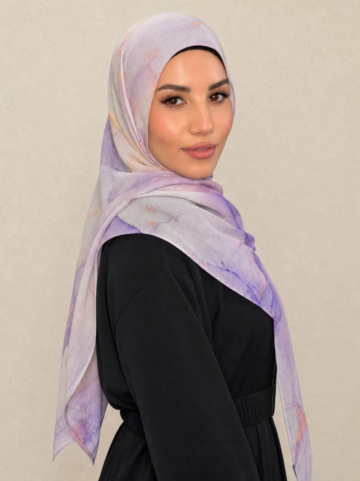 Print Modal Hijab-Lavanta Bay