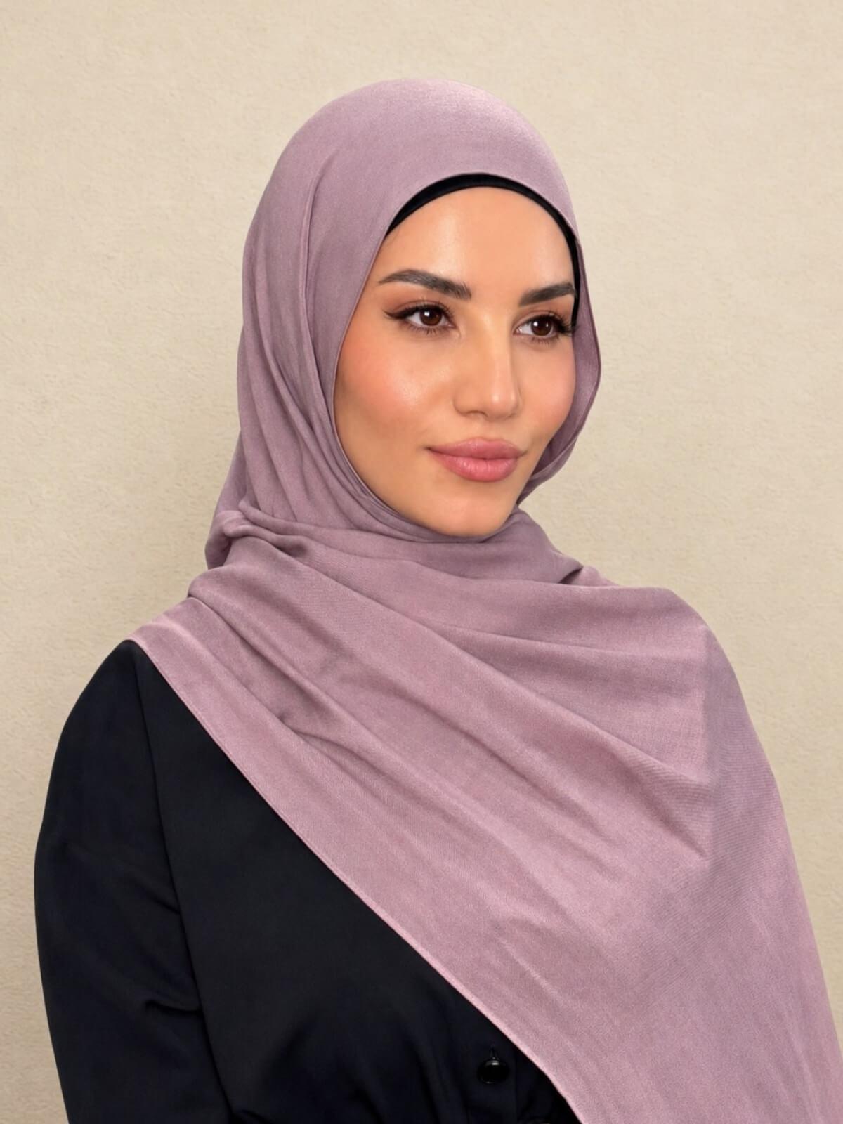 Cotton Modal Hijab-Moonstone
