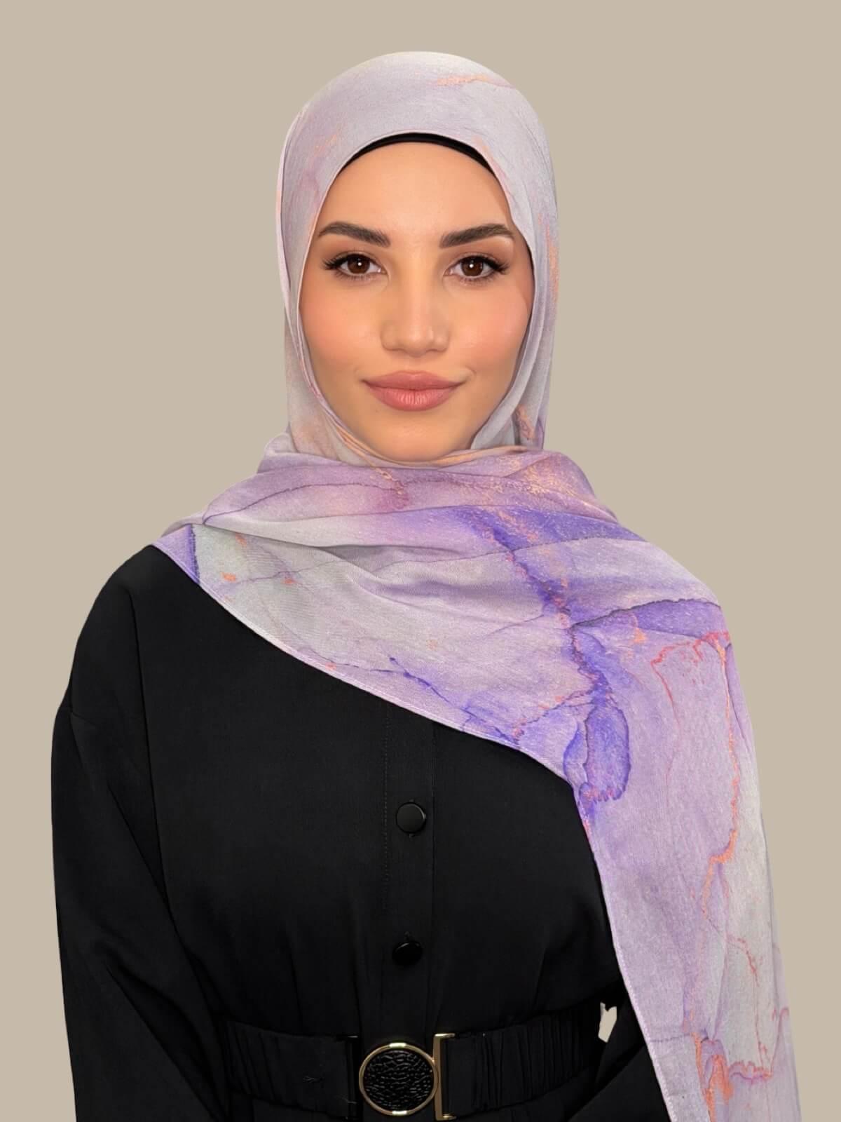 Print Modal Hijab-Lavanta Bay