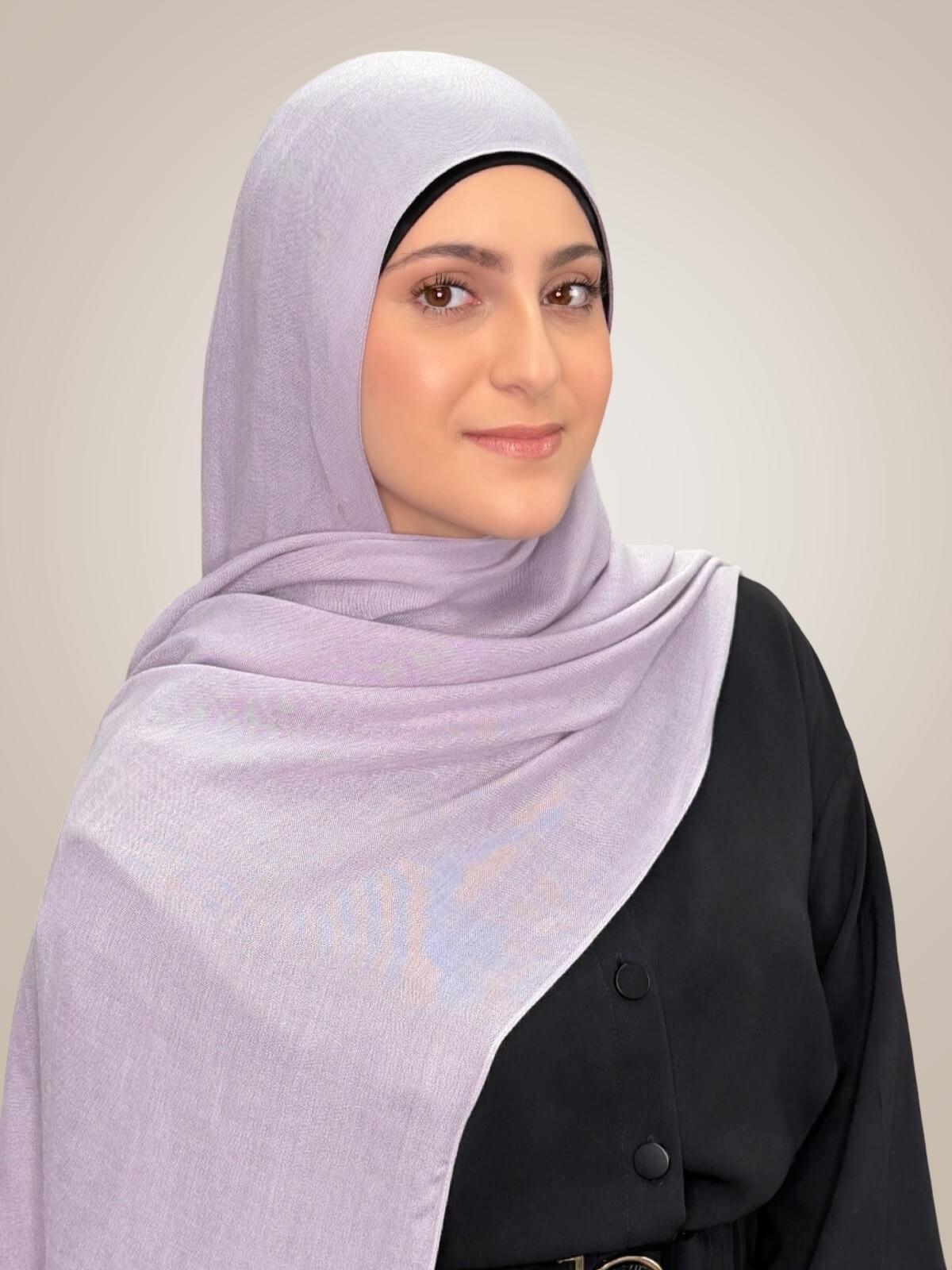 Modish Girl Cotton Modal Hijab-Thunder