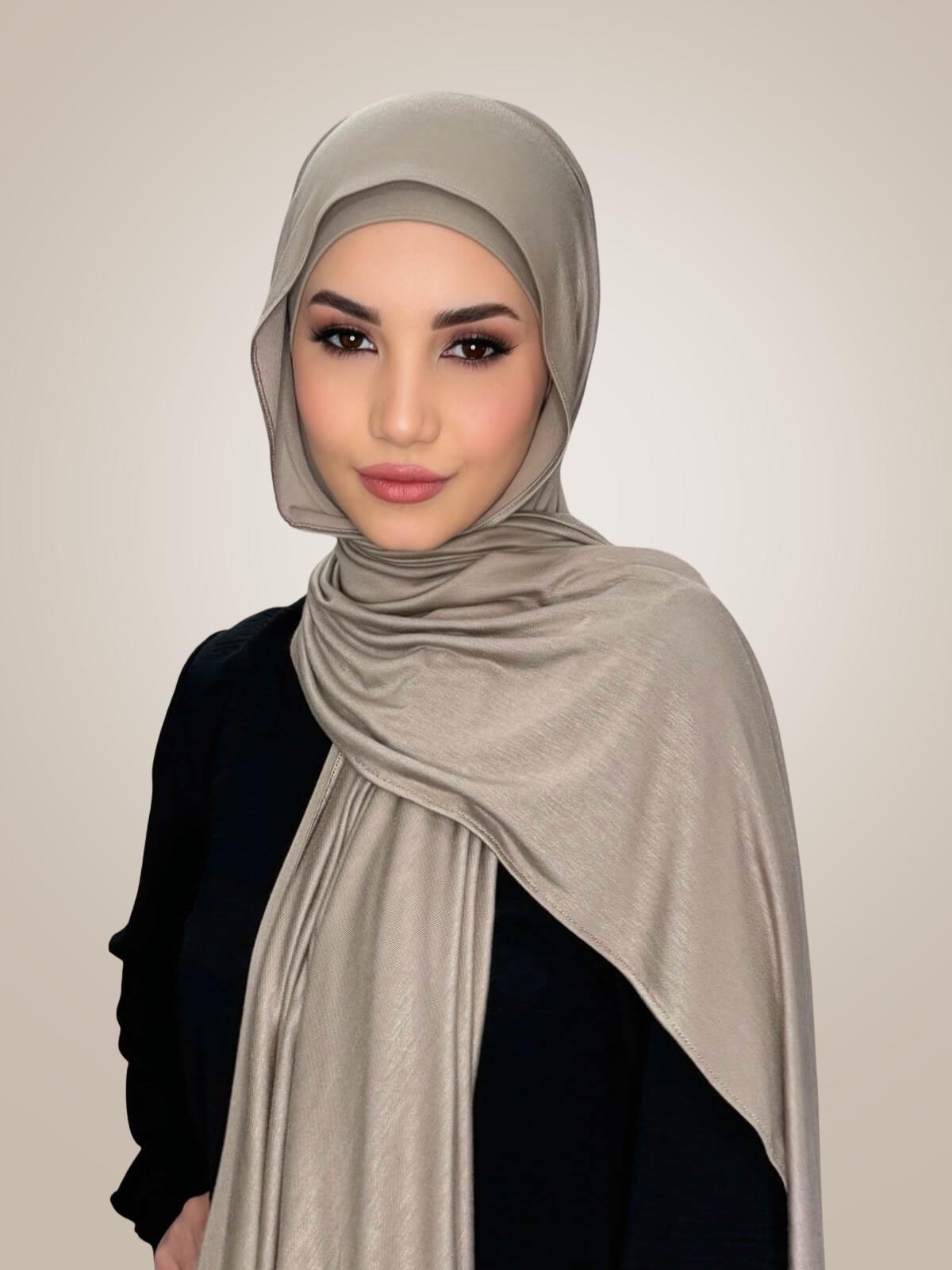 Premium Jersey Hijab-Desert