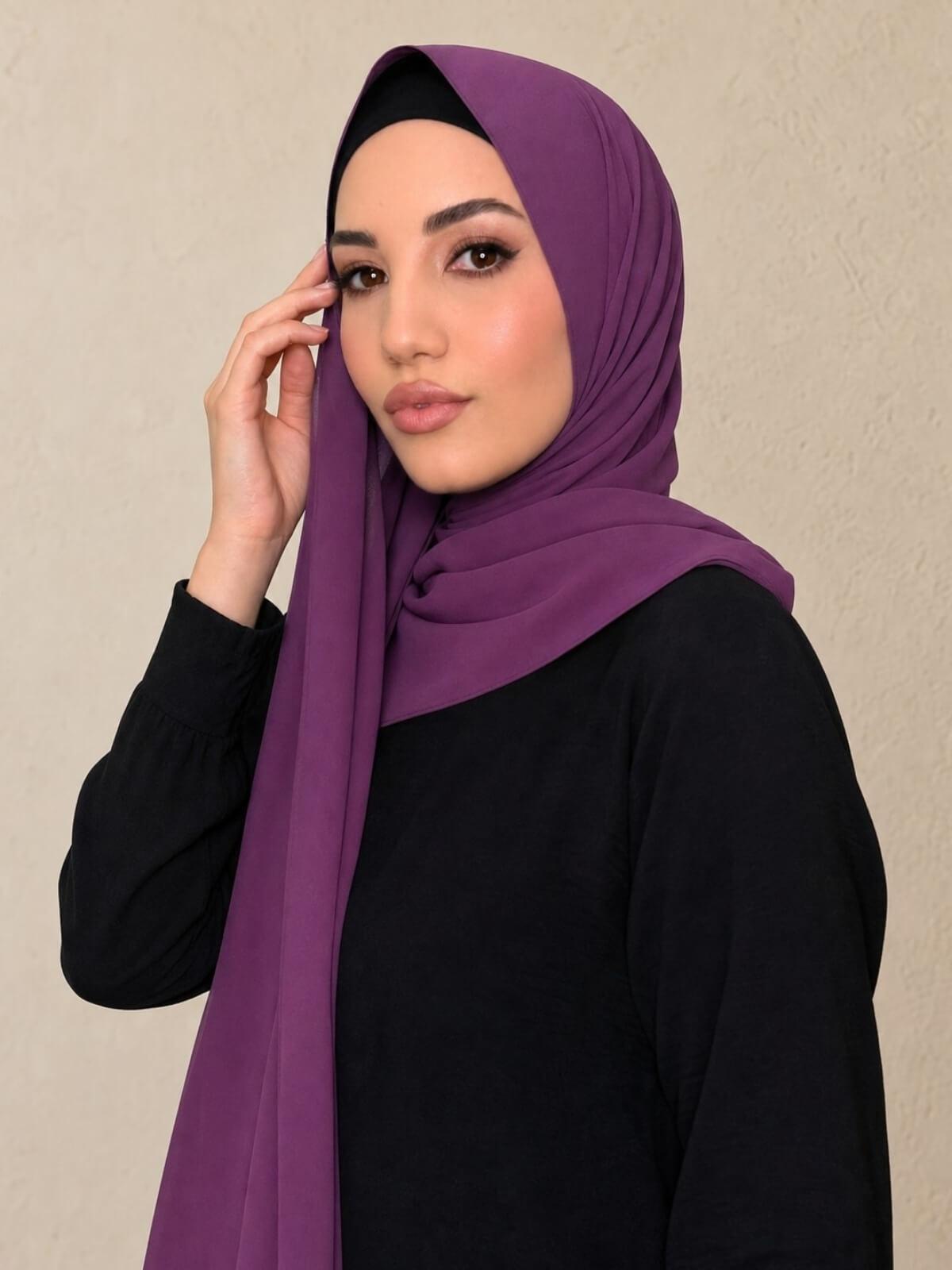 Classic Chiffon Hijab-Royelle