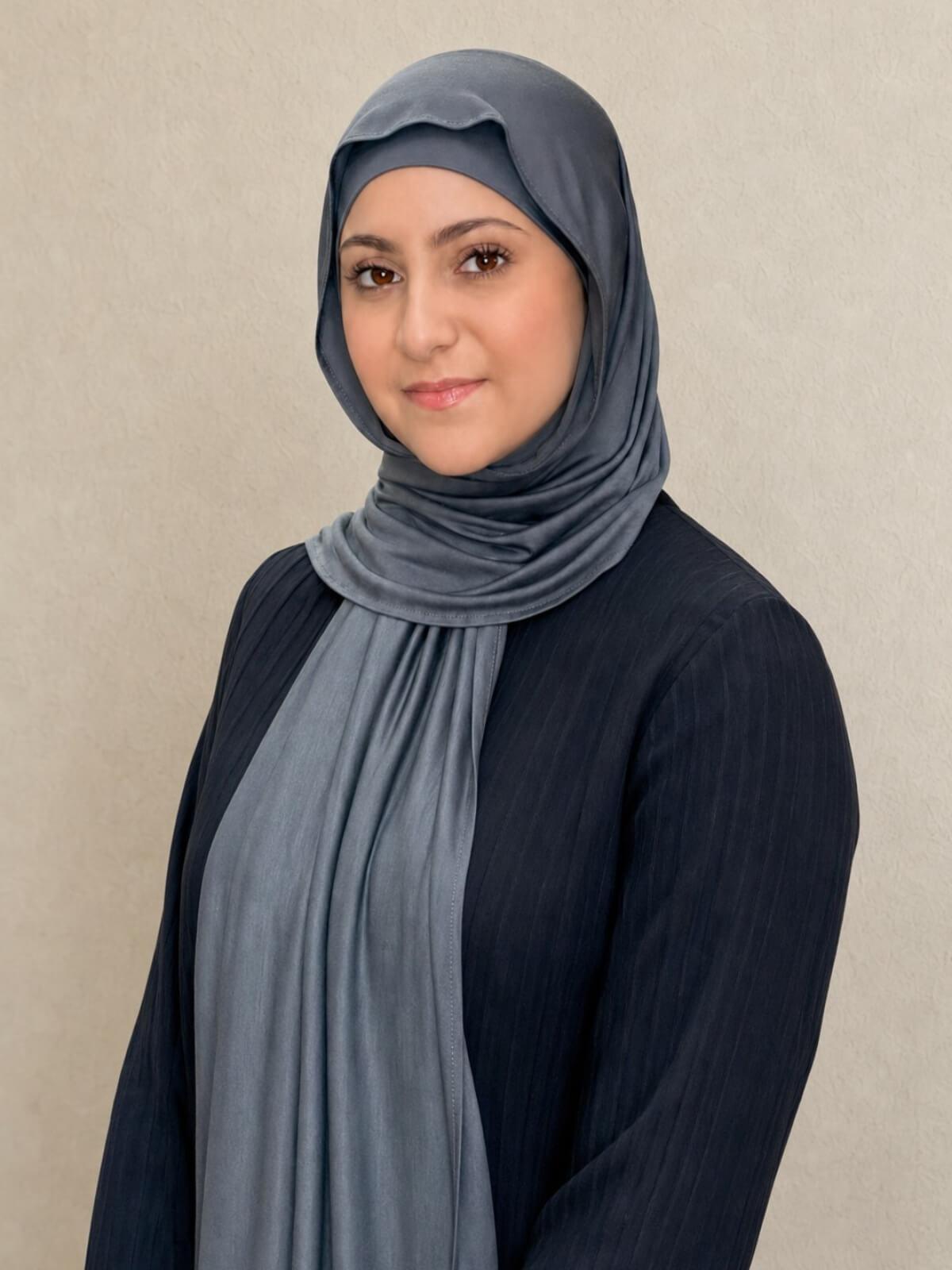 Modish Girl Premium Jersey hijab-Pebble Grey