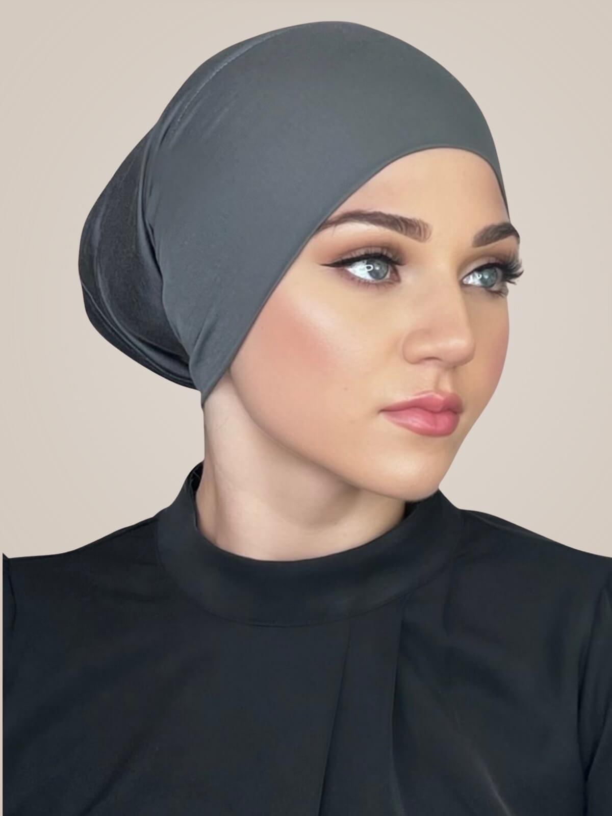 Premium Jersey UnderScarf-Pebble Grey