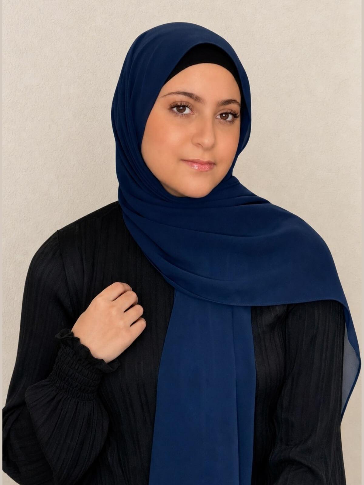 Modish Girl Luxury Chiffon-Dark Slate