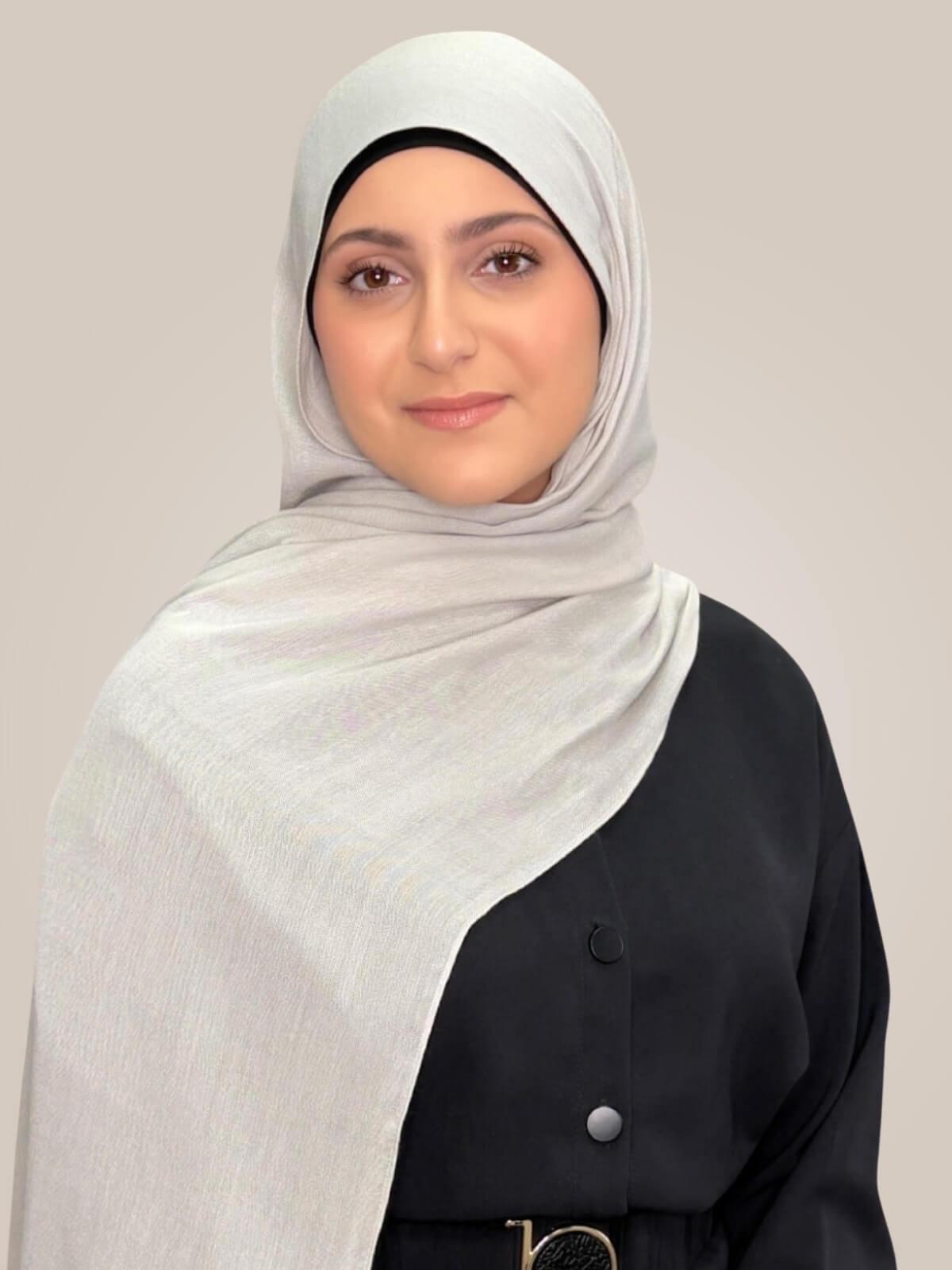 Modish Girl Cotton Modal Hijab-Pearl River