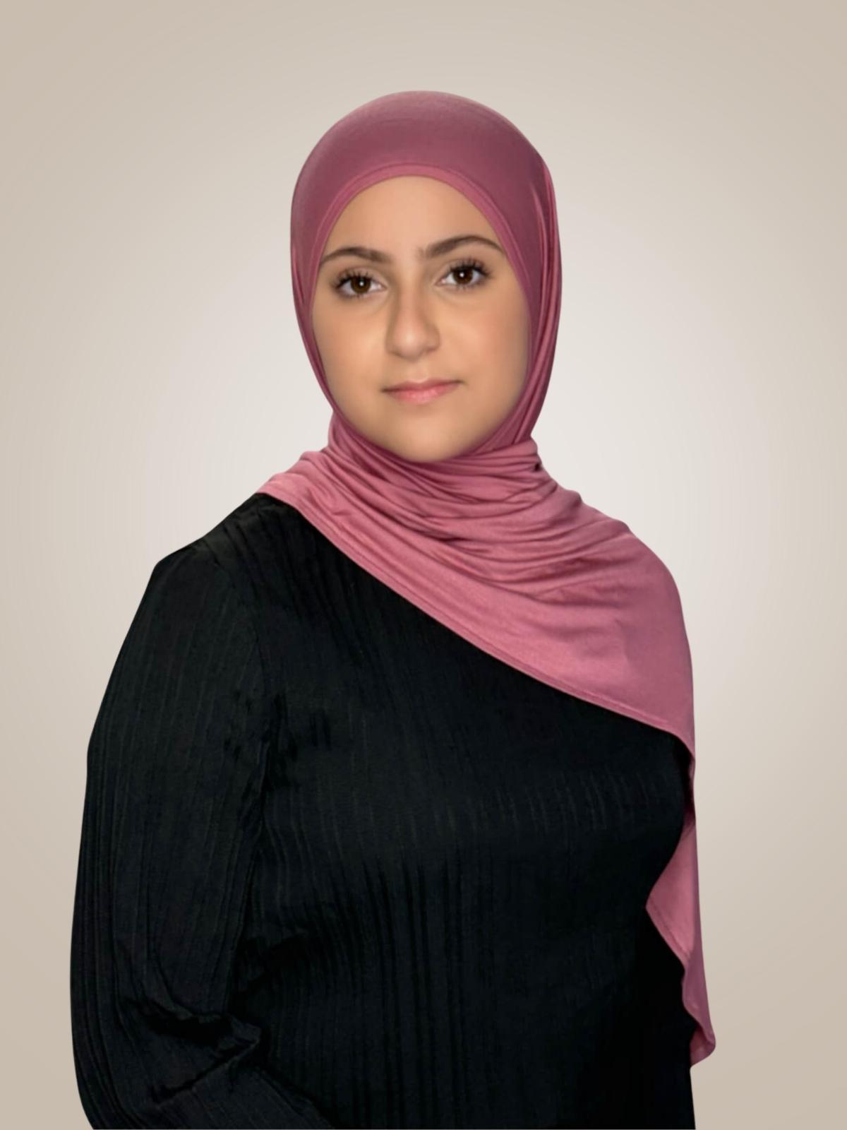 Modish Girl Pre-Sewn Jersey Hijab-Pale Rose