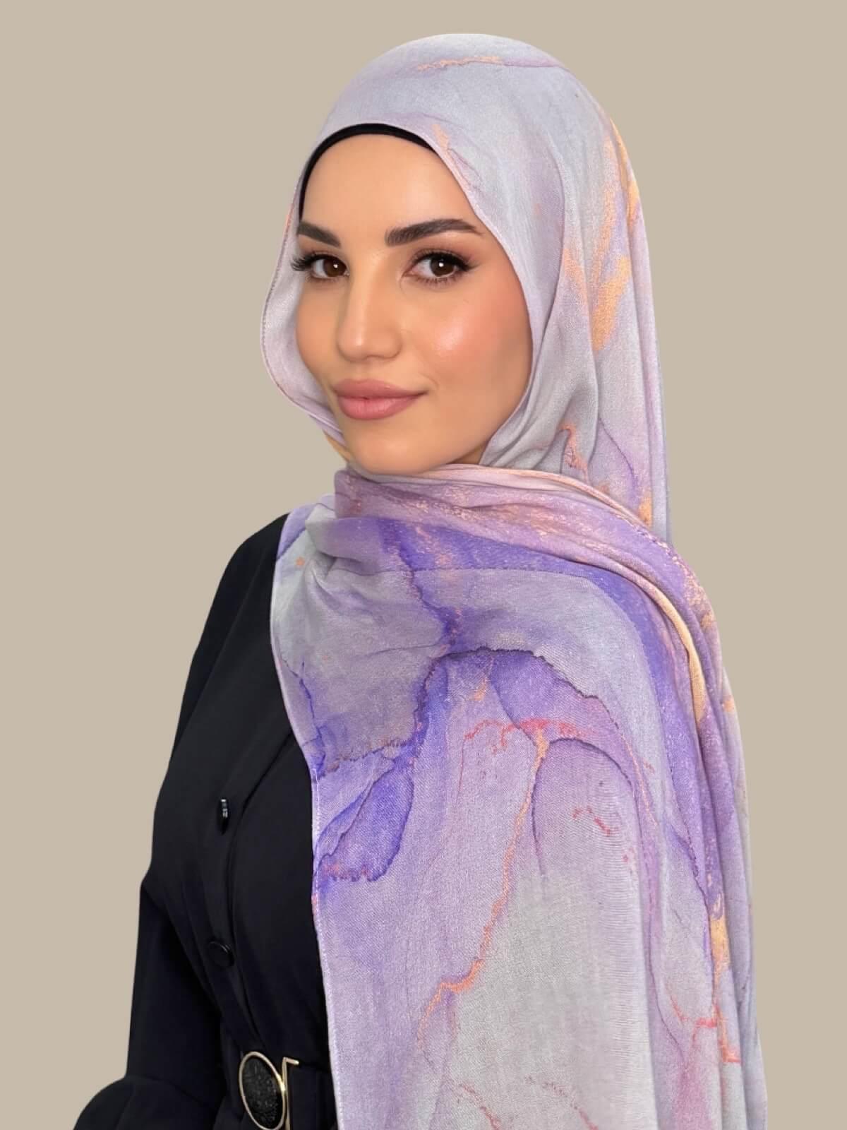 Print Modal Hijab-Lavanta Bay