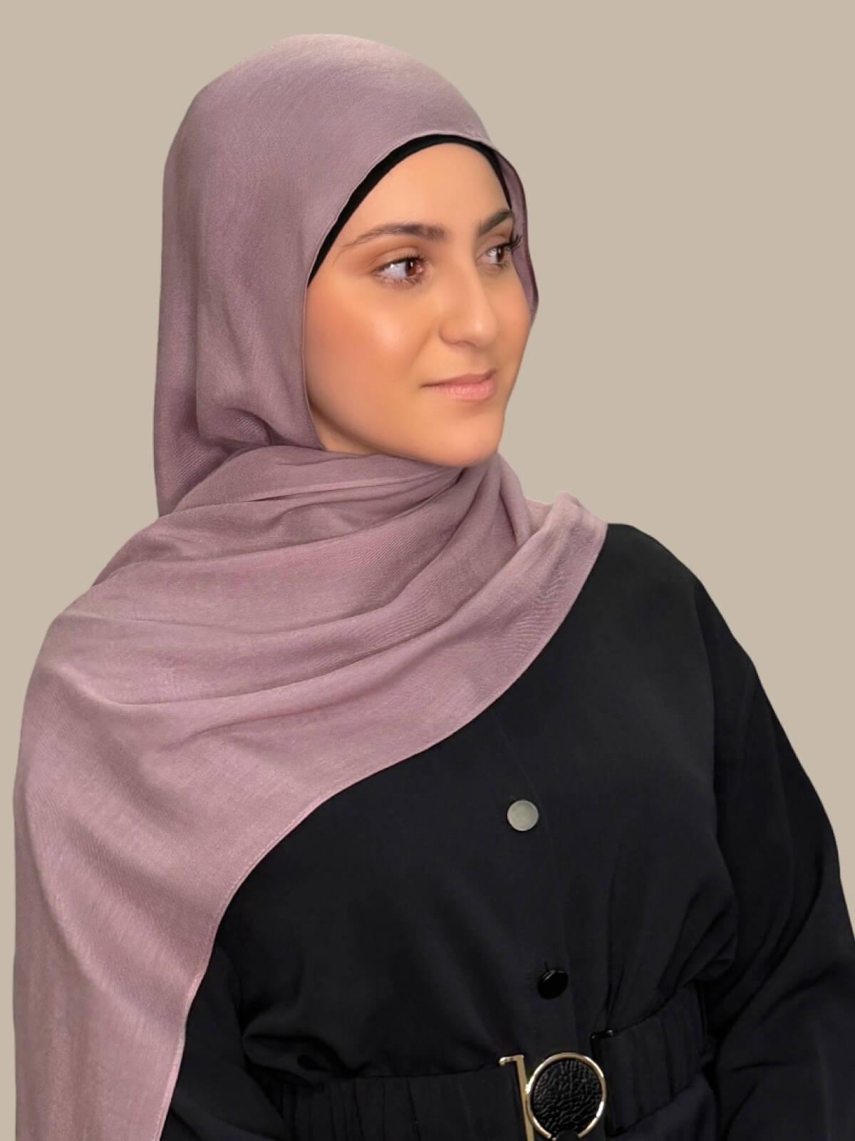 Modish Girl Cotton Modal Hijab-Moonstone