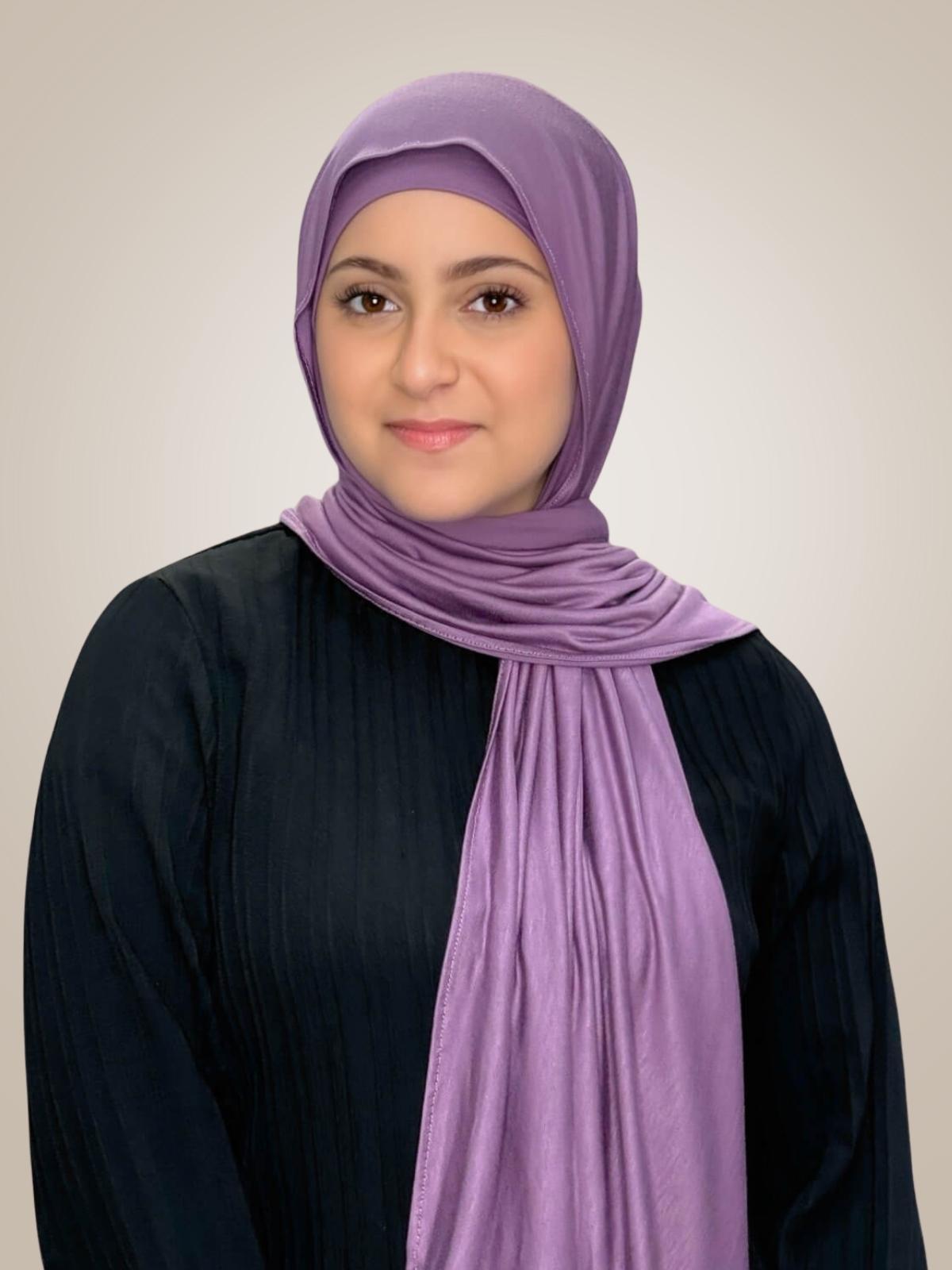 Modish Girl Premium Jersey Hijab-Mauve Taupe