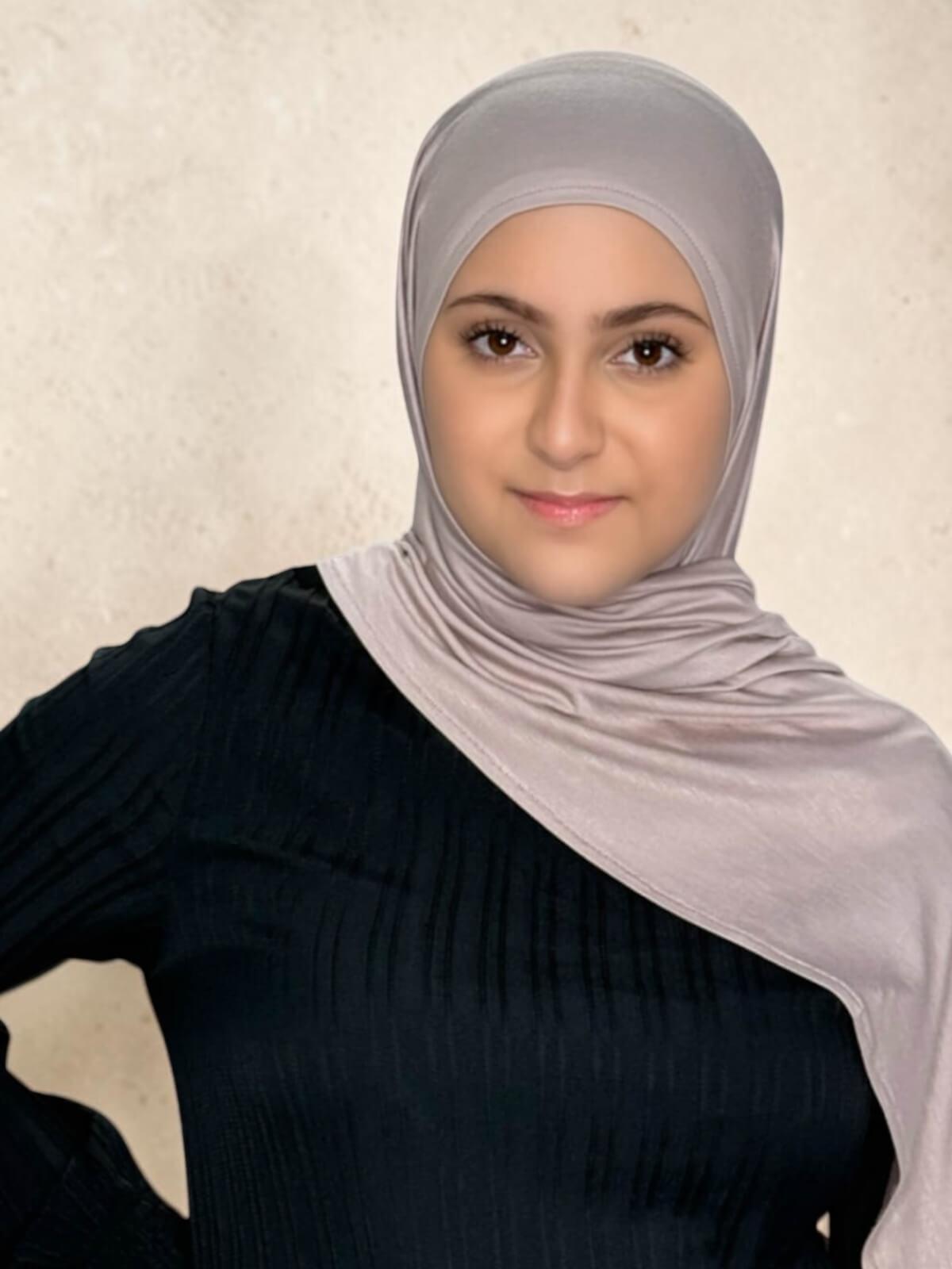 Modish Girl Pre-Sewn Jersey Hijab-Sphinx