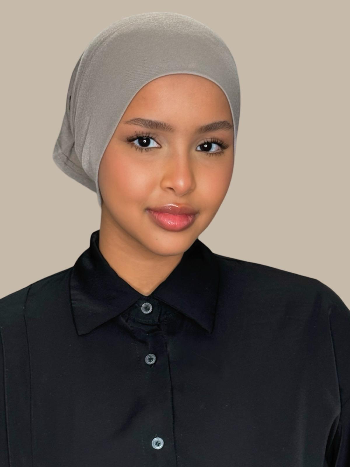 Premium Cotton Underscarf-Truffle