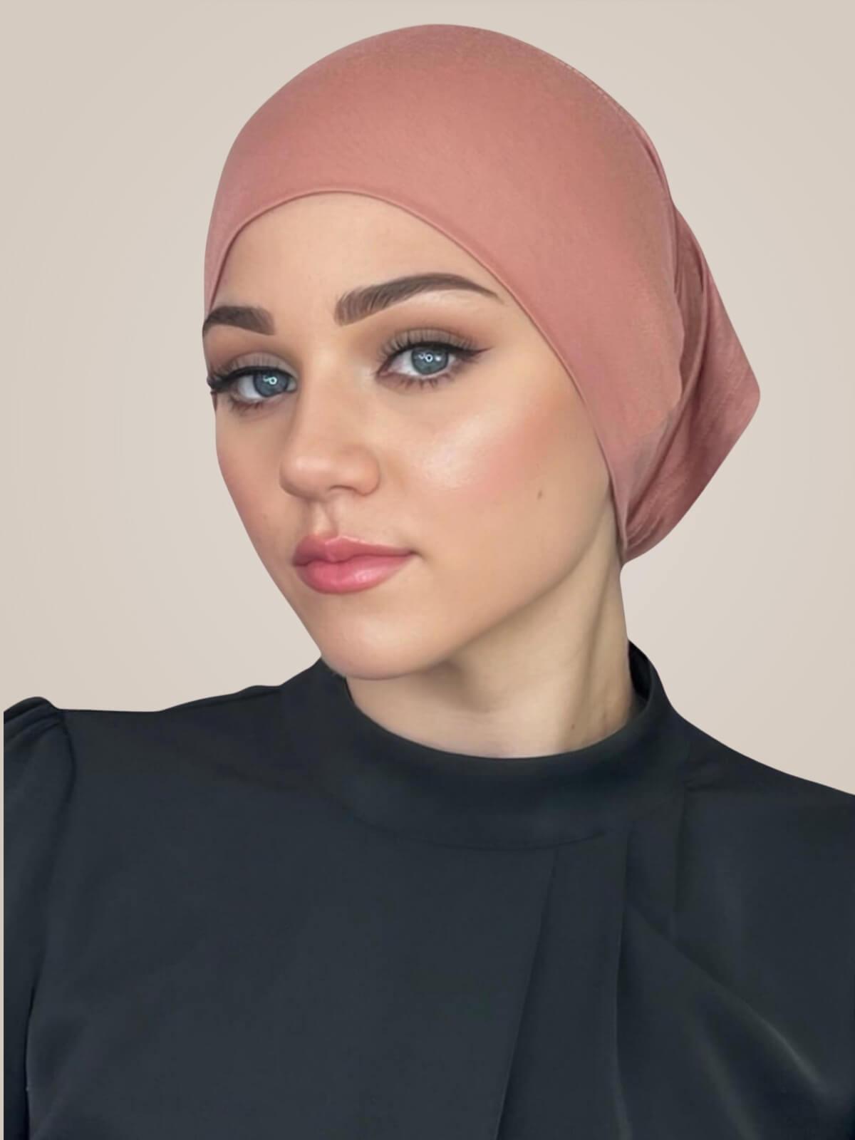 Premium Jersey Under scarf- Wood Rose
