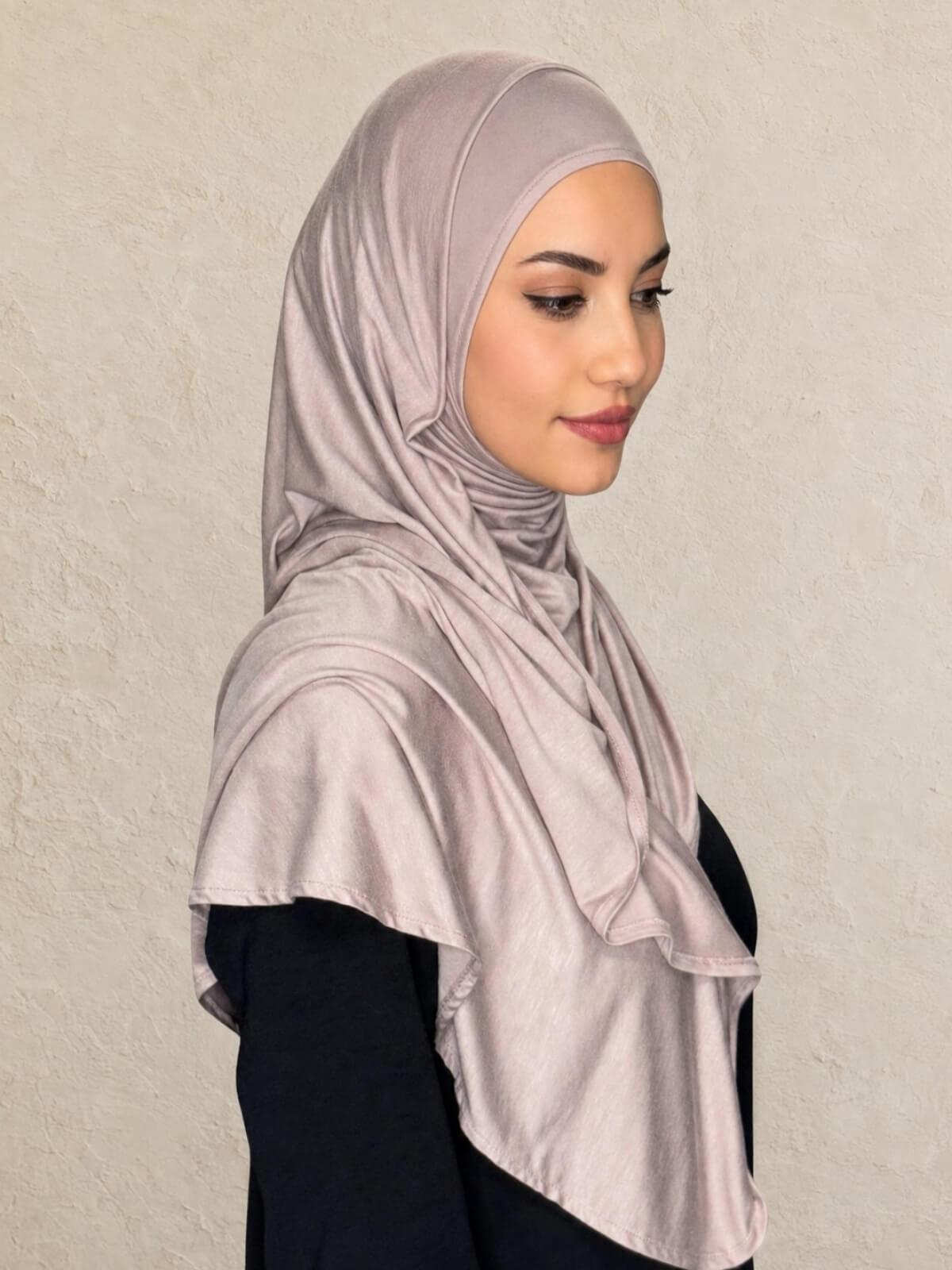 Pre-Sewn Jersey Hijab-Sphinx