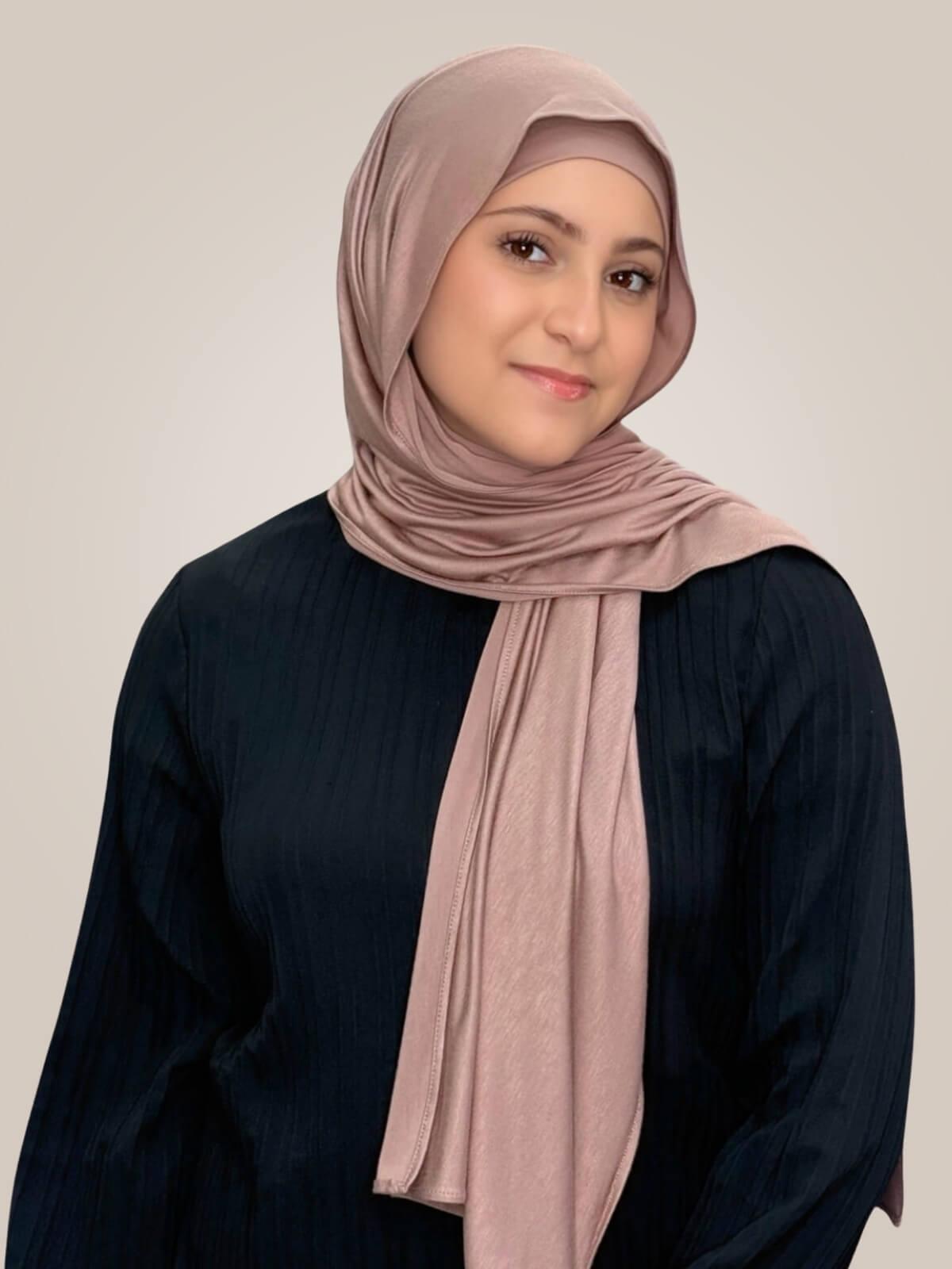 Modish Girl Premium Jersey hijab-Pale Taupe