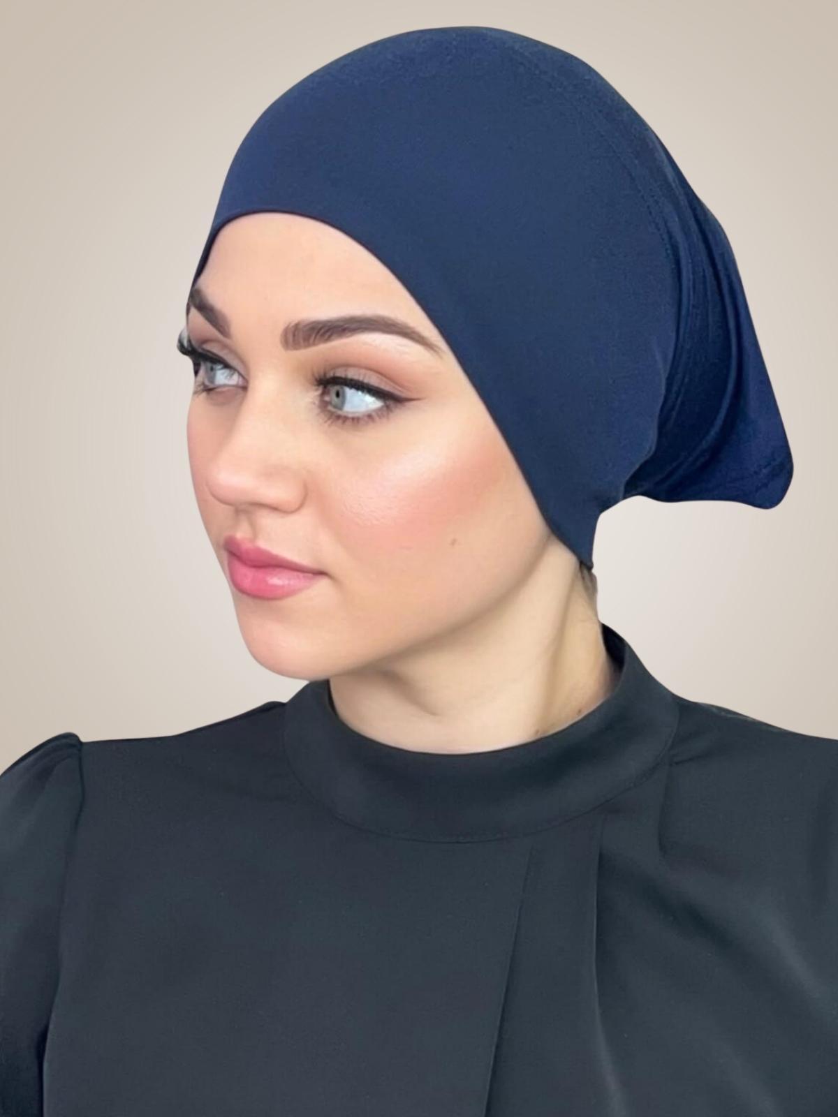 Premium Jersey Underscarf-Navy