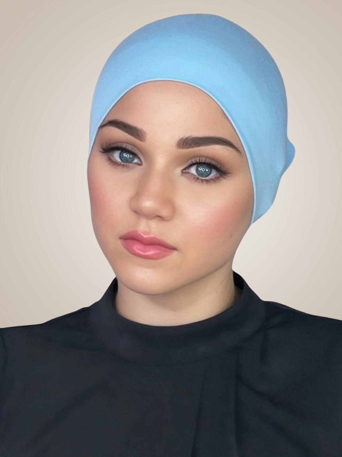 Premium Jersey Underscarf-Baby Blue