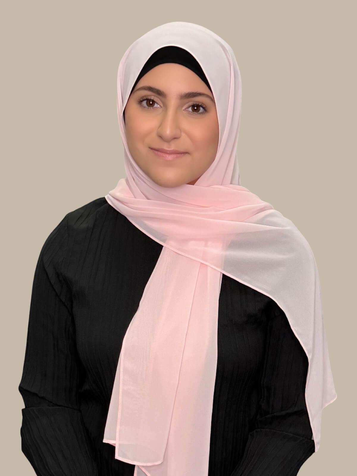 Modish Girl Luxury Chiffon Hijab-Petal