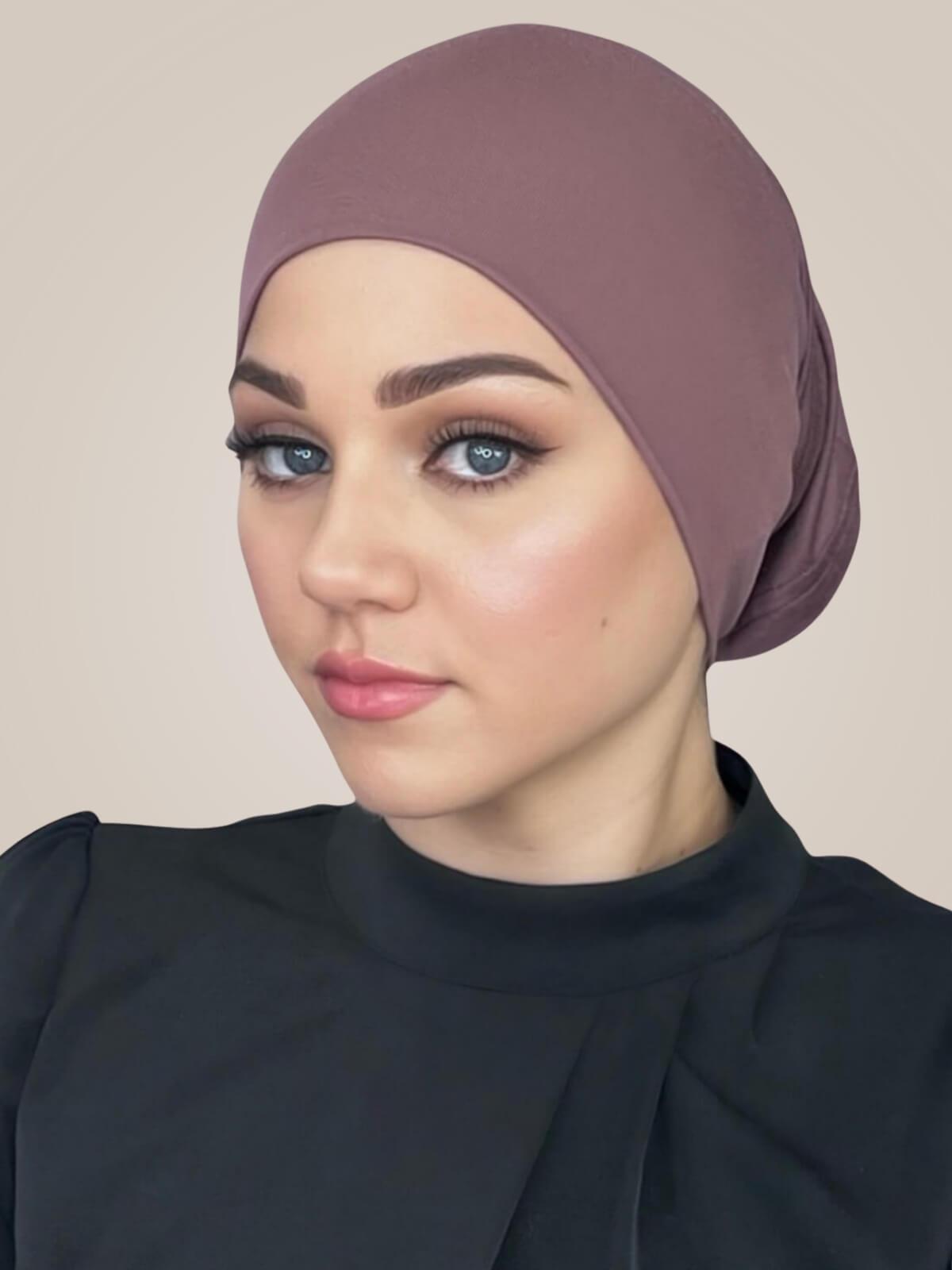Premium Jersey Under scarf-Rose Taupe