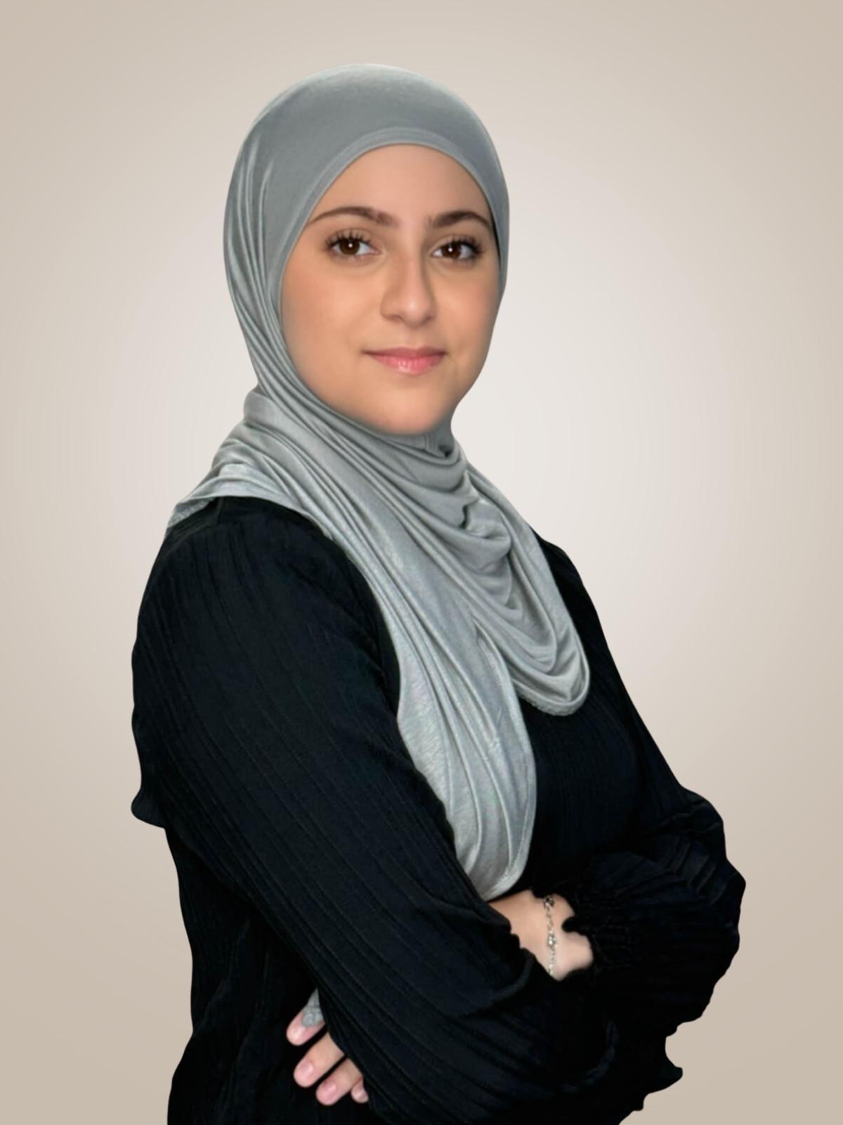 Modish Girl Pre-Sewn Jersey Hijab-Chic Grey