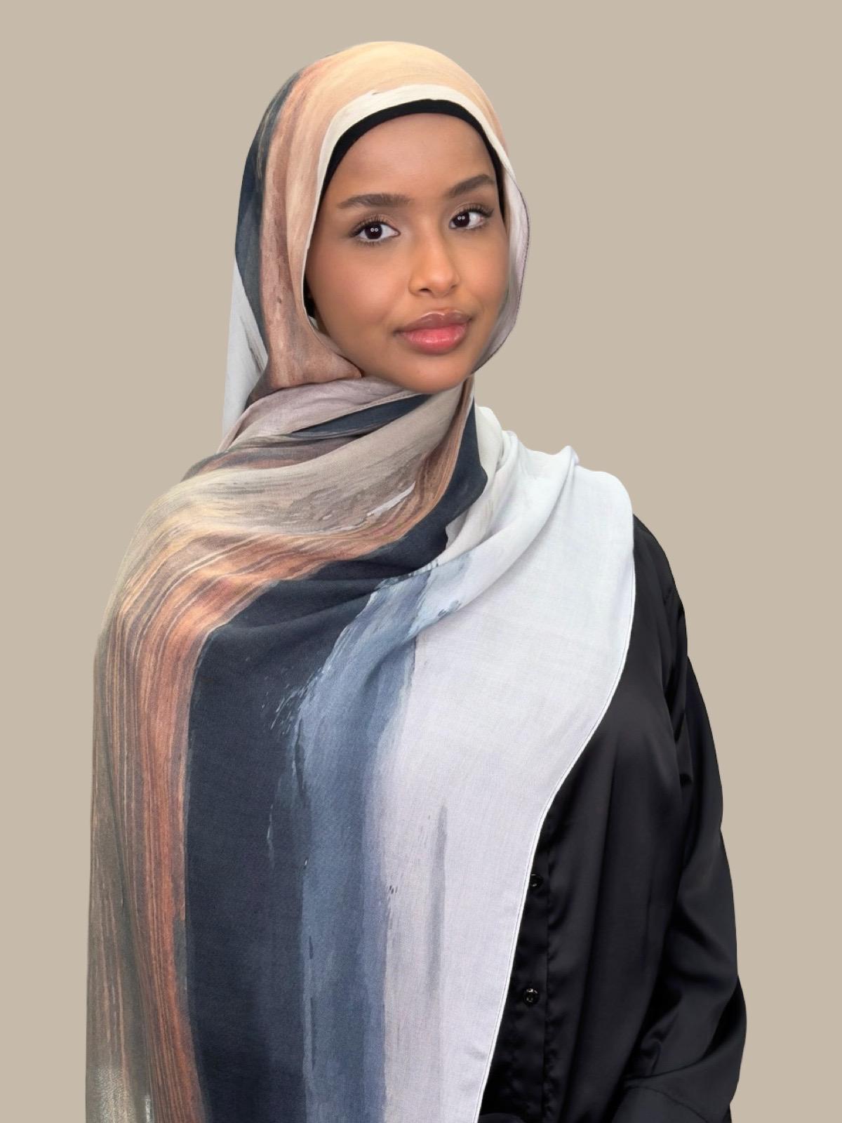 Print Modal Hijab-Sahara Drift