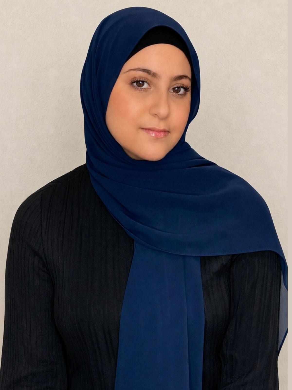 Modish Girl Luxury Chiffon-Dark Slate