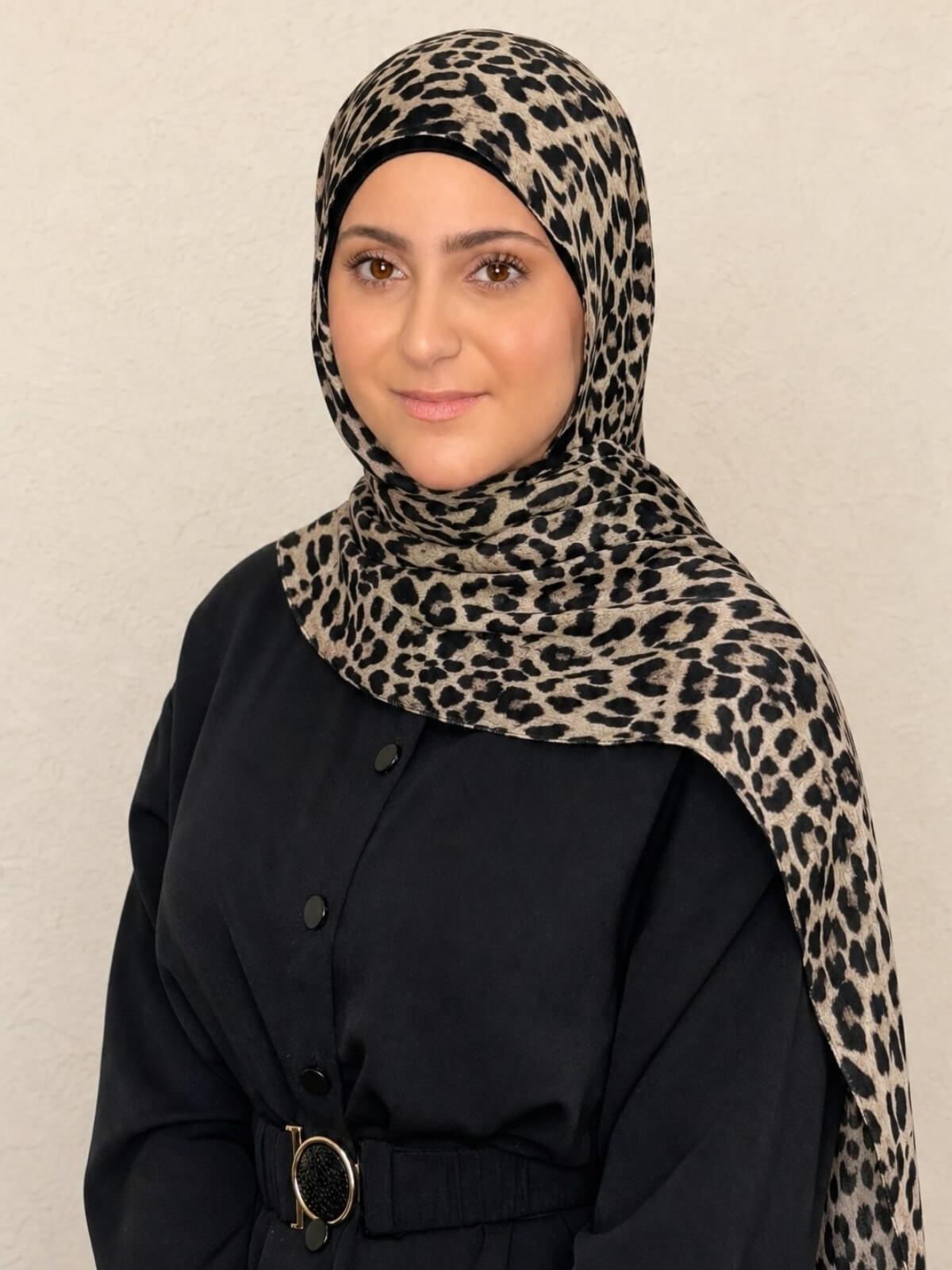 Modish Girl Print Modal Hijab-Safari Nights