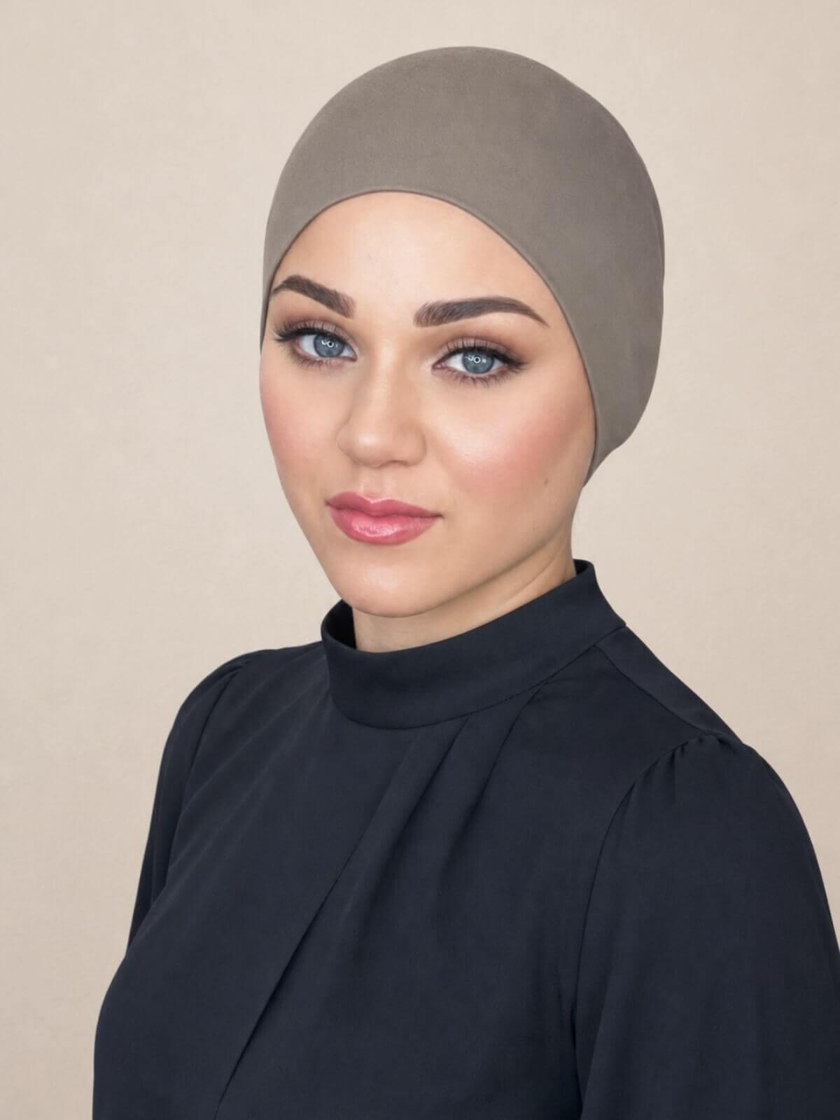 Premium Jersey Underscarf-Sandstone