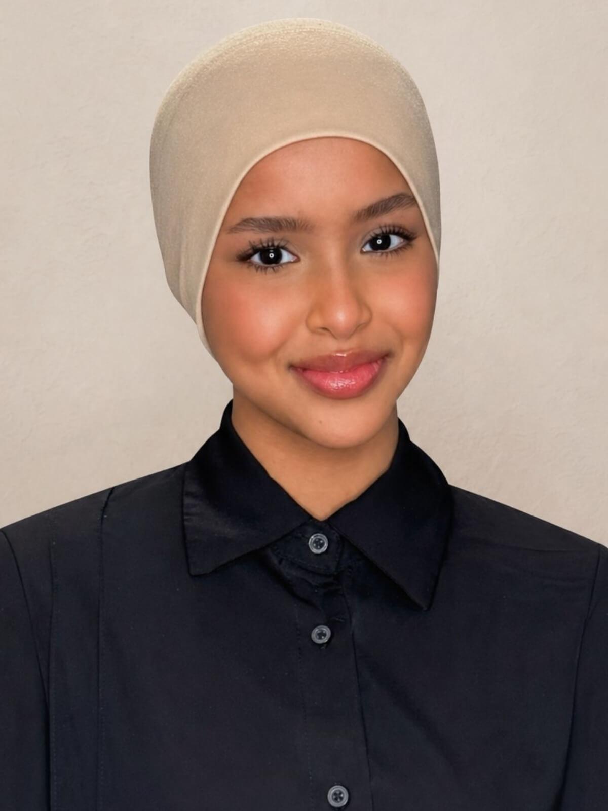 Premium Cotton Underscarf-Desert
