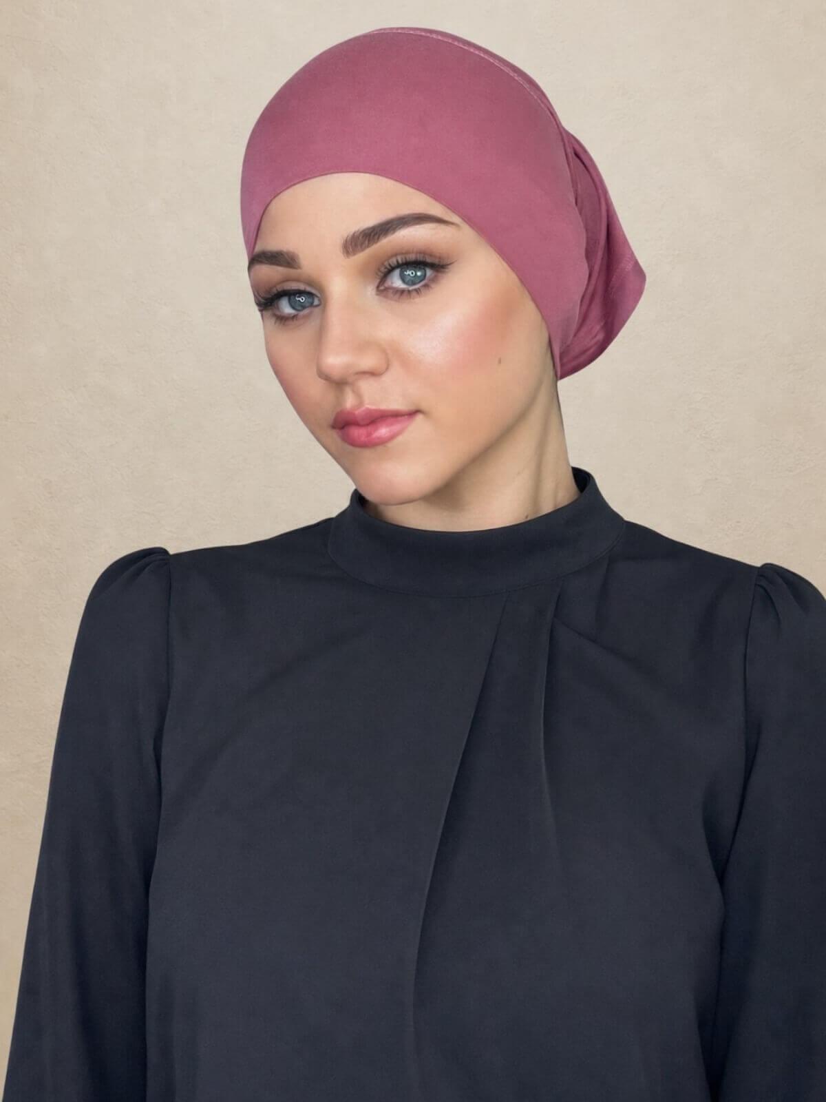 Premium Jersey UnderScarf-Pale Rose