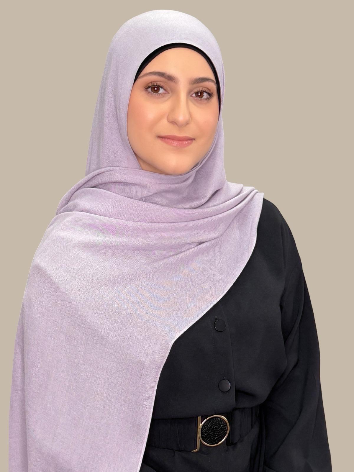 Modish Girl Cotton Modal Hijab-Thunder