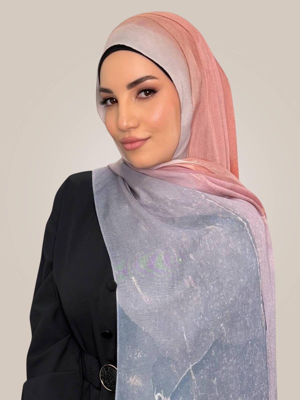 Print Modal Hijab-Petra Rose