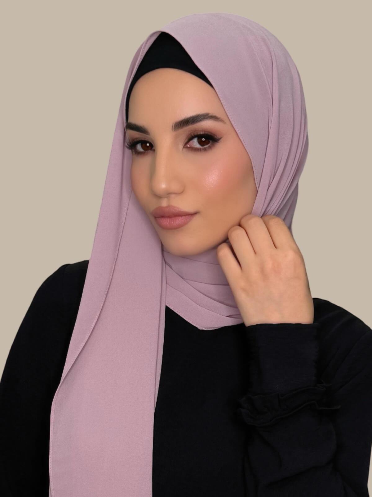 Classic Chiffon Hijab-Blossom