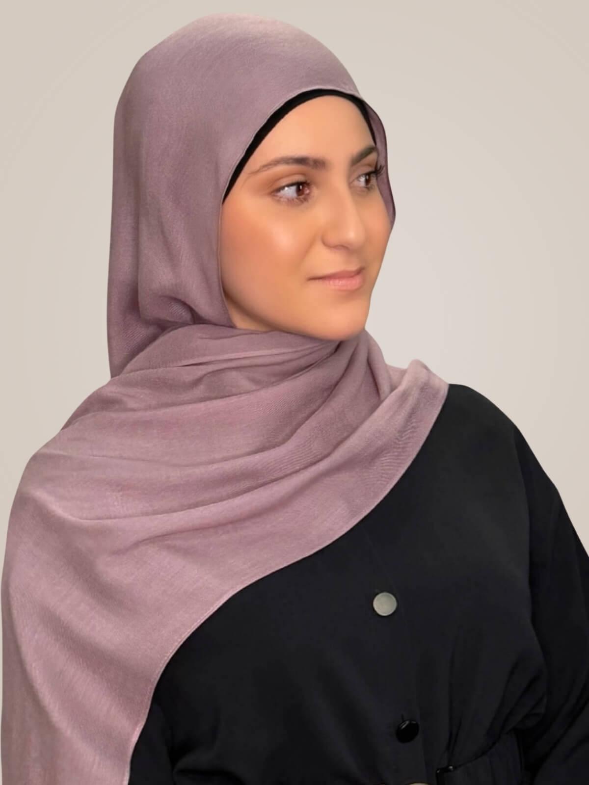 Modish Girl Cotton Modal Hijab-Moonstone